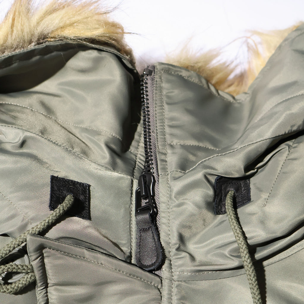 HOUSTON / 51536 N-2B FLIGHT JACKET OLIVE