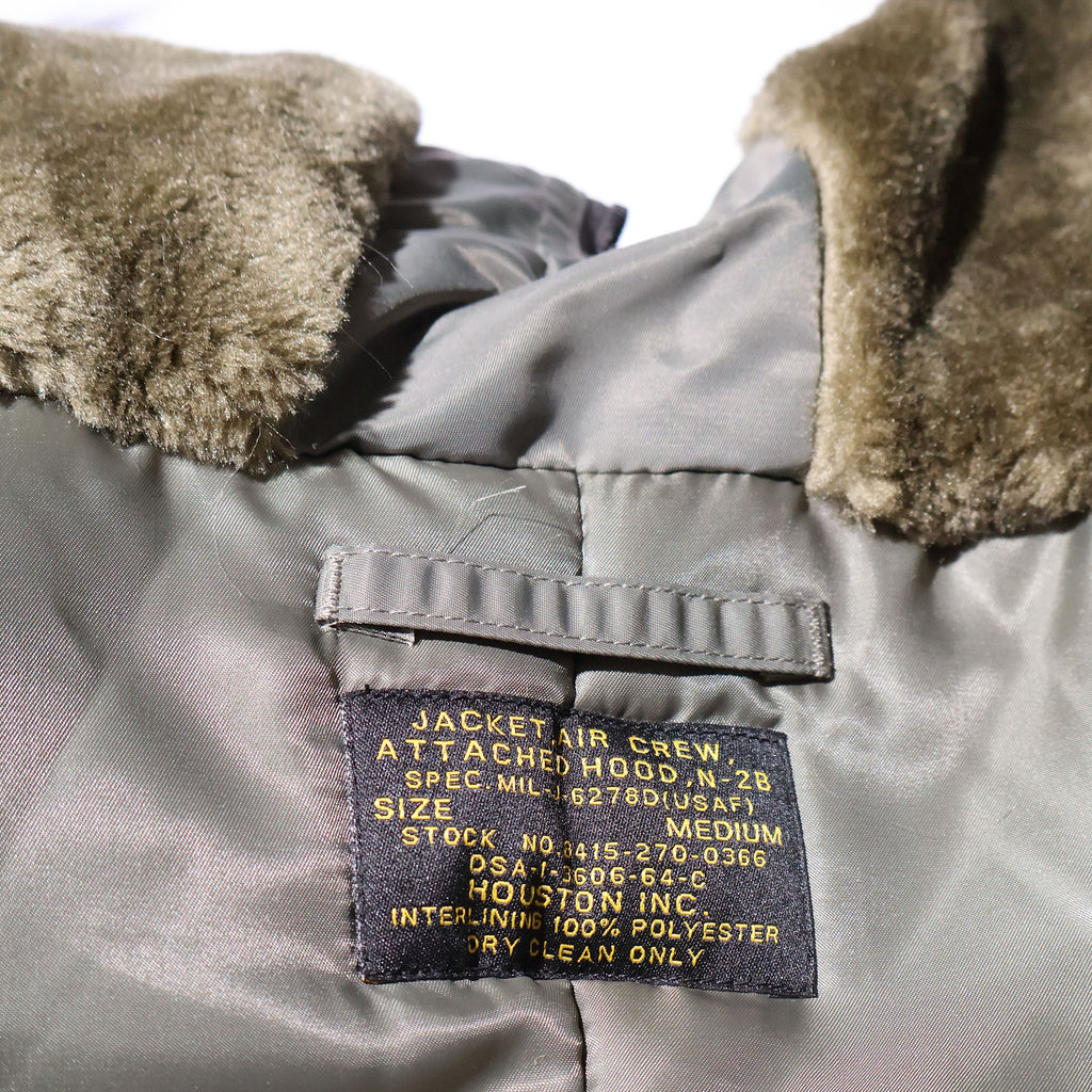 HOUSTON / 51536 N-2B FLIGHT JACKET OLIVE