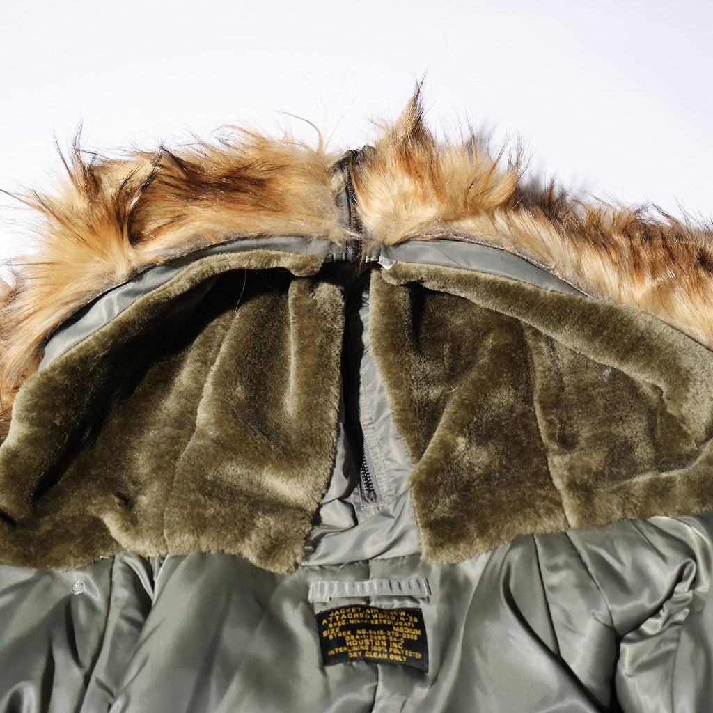 HOUSTON / 51536 N-2B FLIGHT JACKET OLIVE