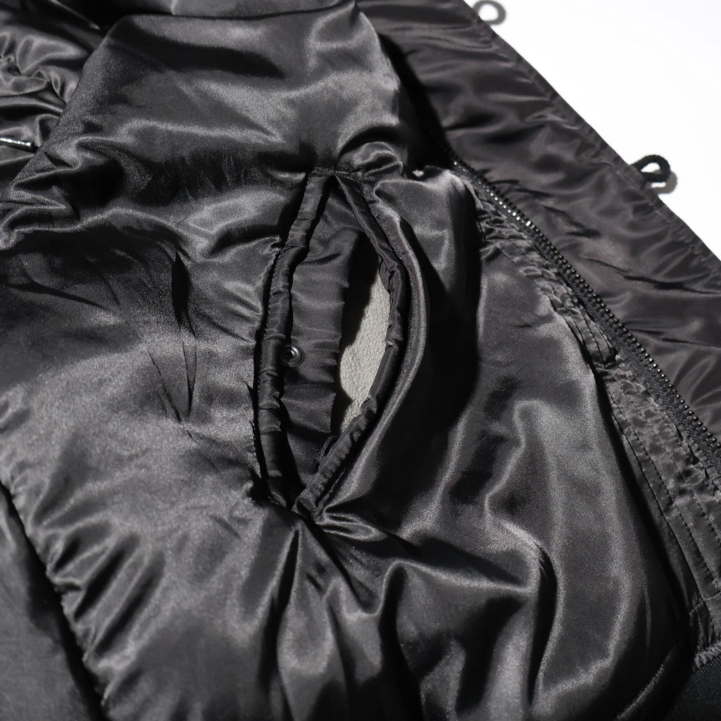 HOUSTON / 51536 N-2B FLIGHT JACKET BLACK