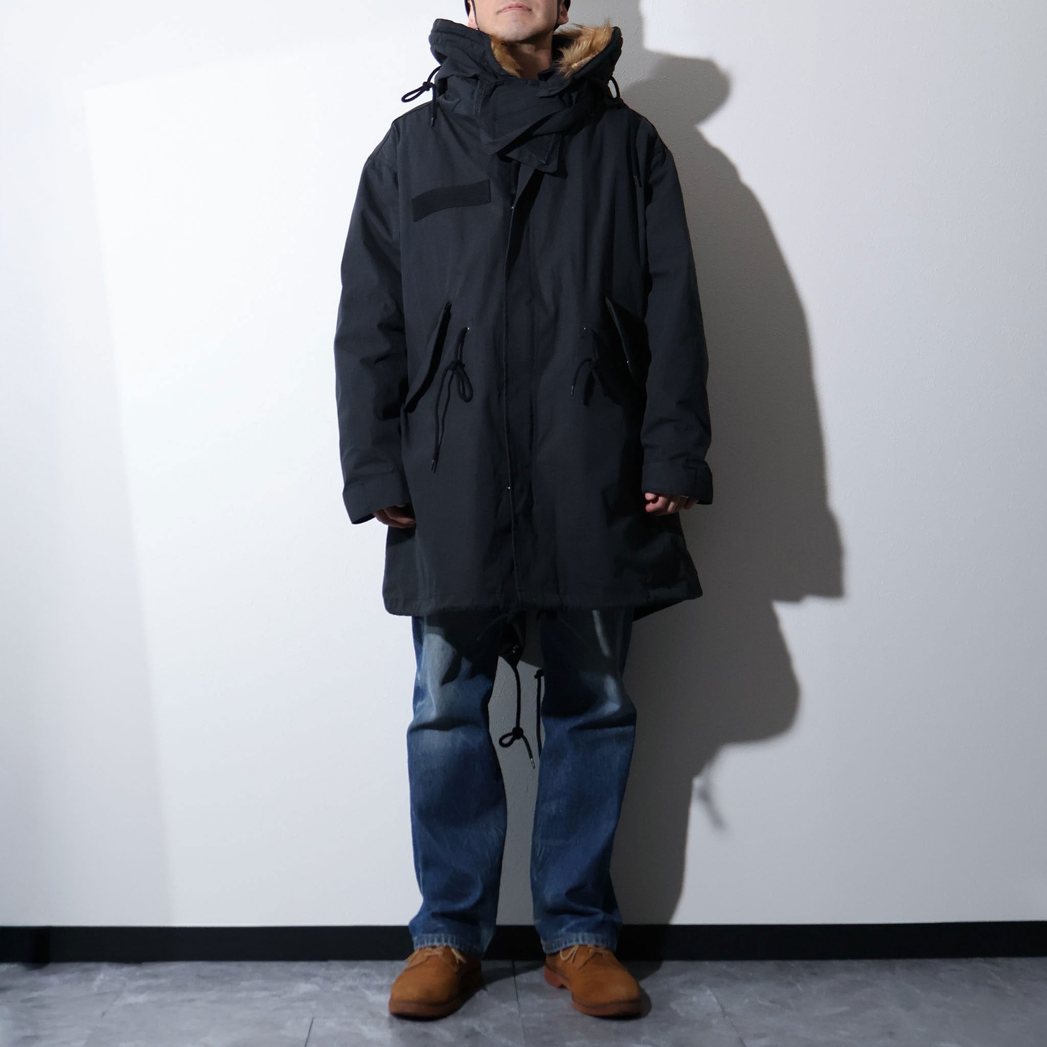 HOUSTON / 5410 M-65 PARKA with LINER BLACK