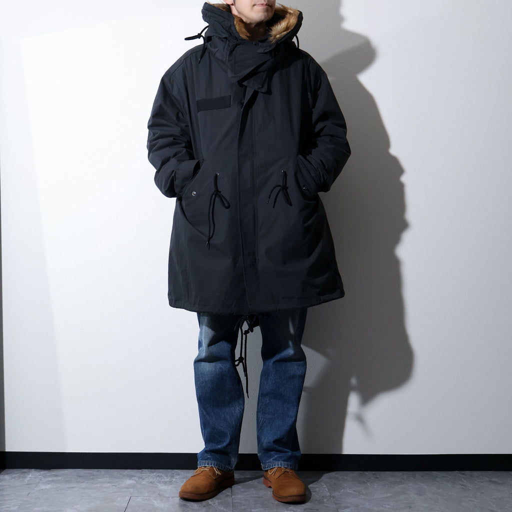 HOUSTON / 5410 M-65 PARKA with LINER BLACK