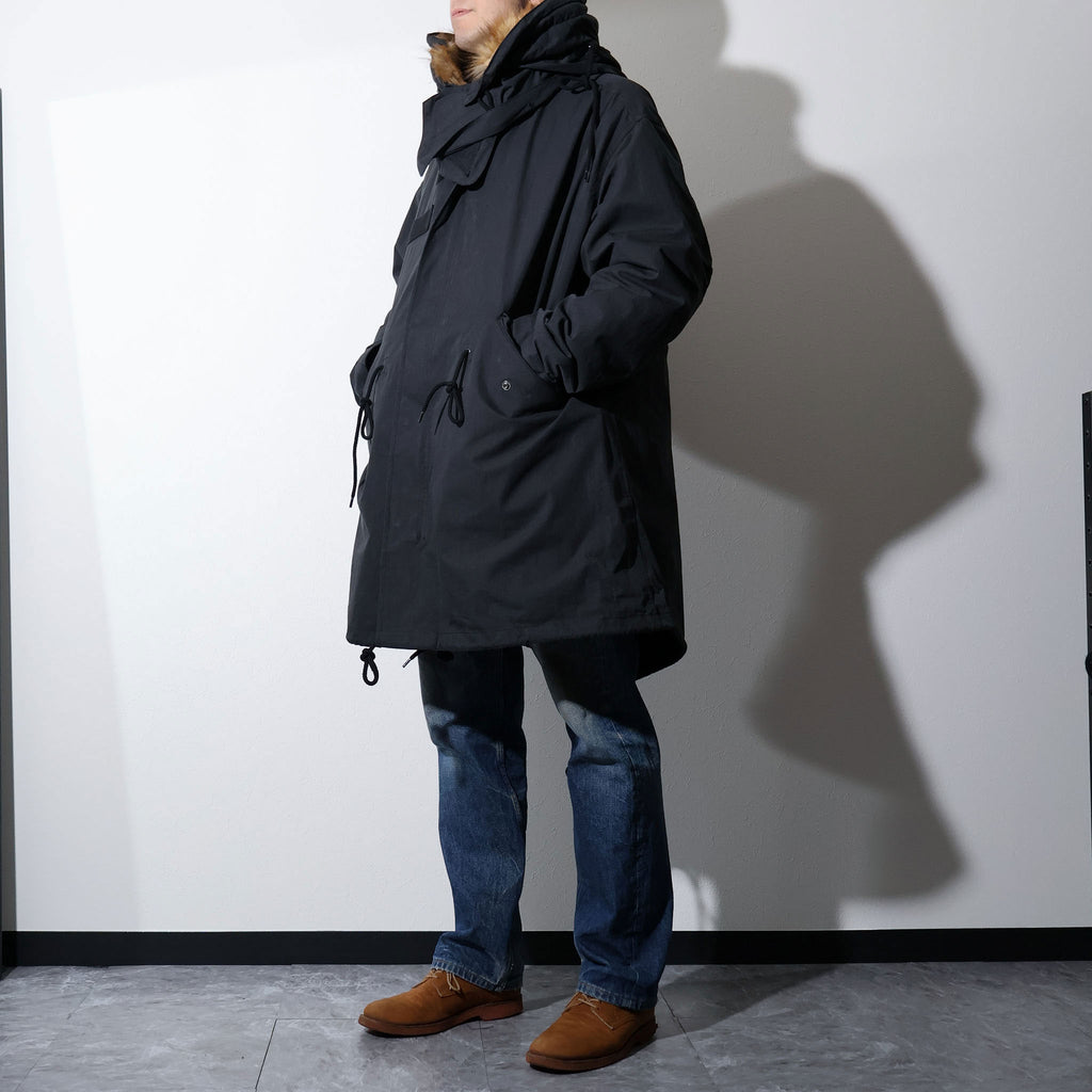 HOUSTON / 5410 M-65 PARKA with LINER BLACK