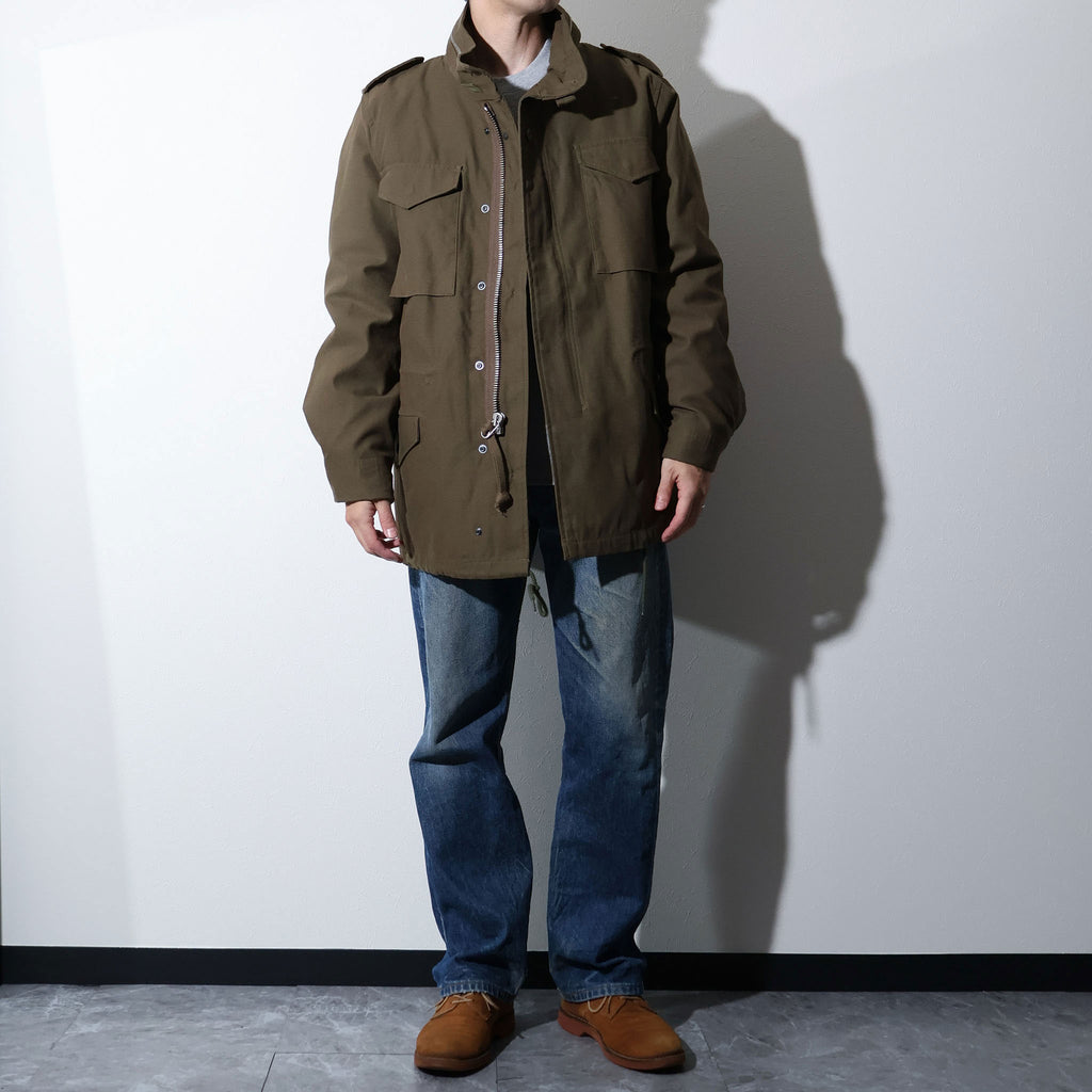 HOUSTON /  50815 M-65 JACKET with LINER DARK OLIVE