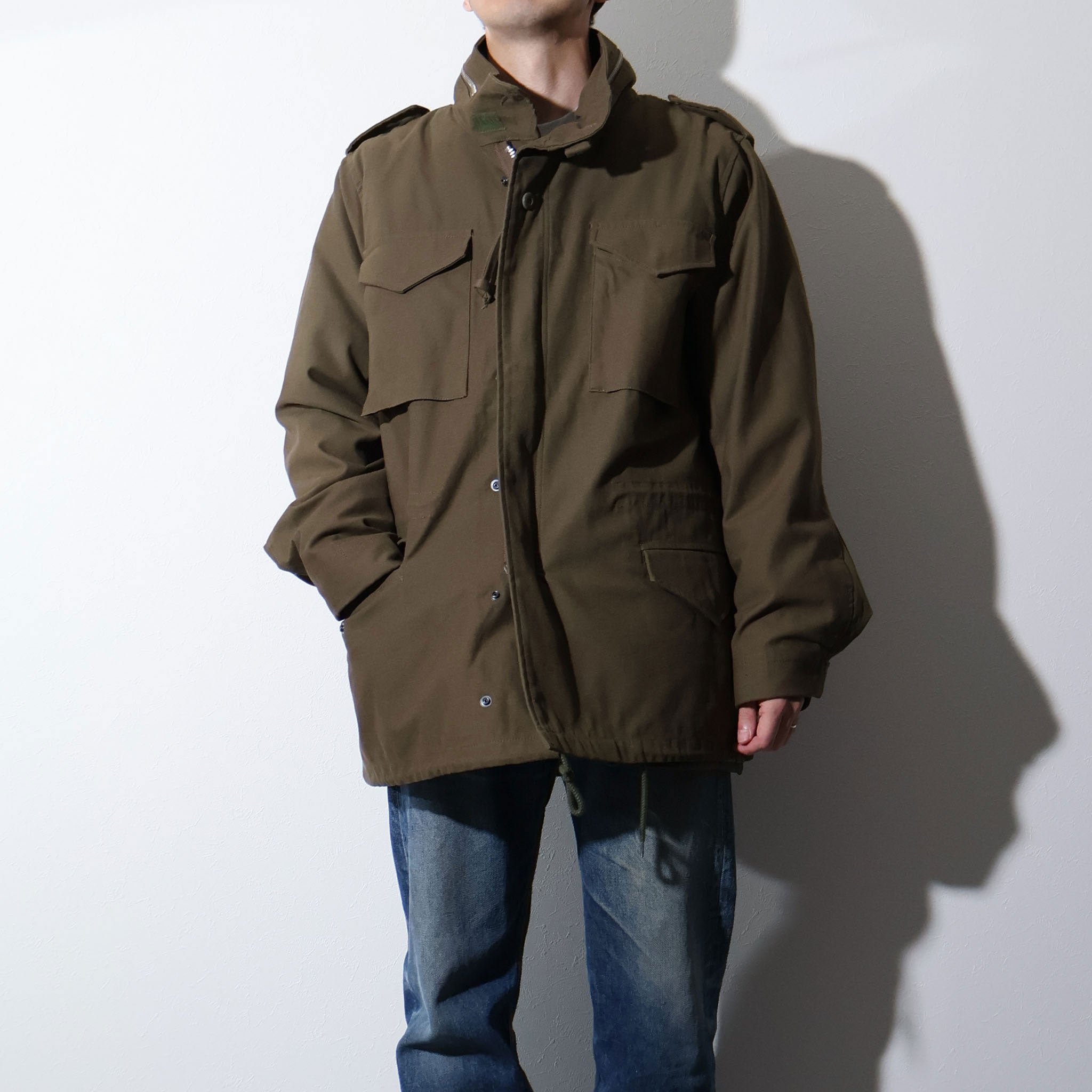 HOUSTON /  50815 M-65 JACKET with LINER DARK OLIVE
