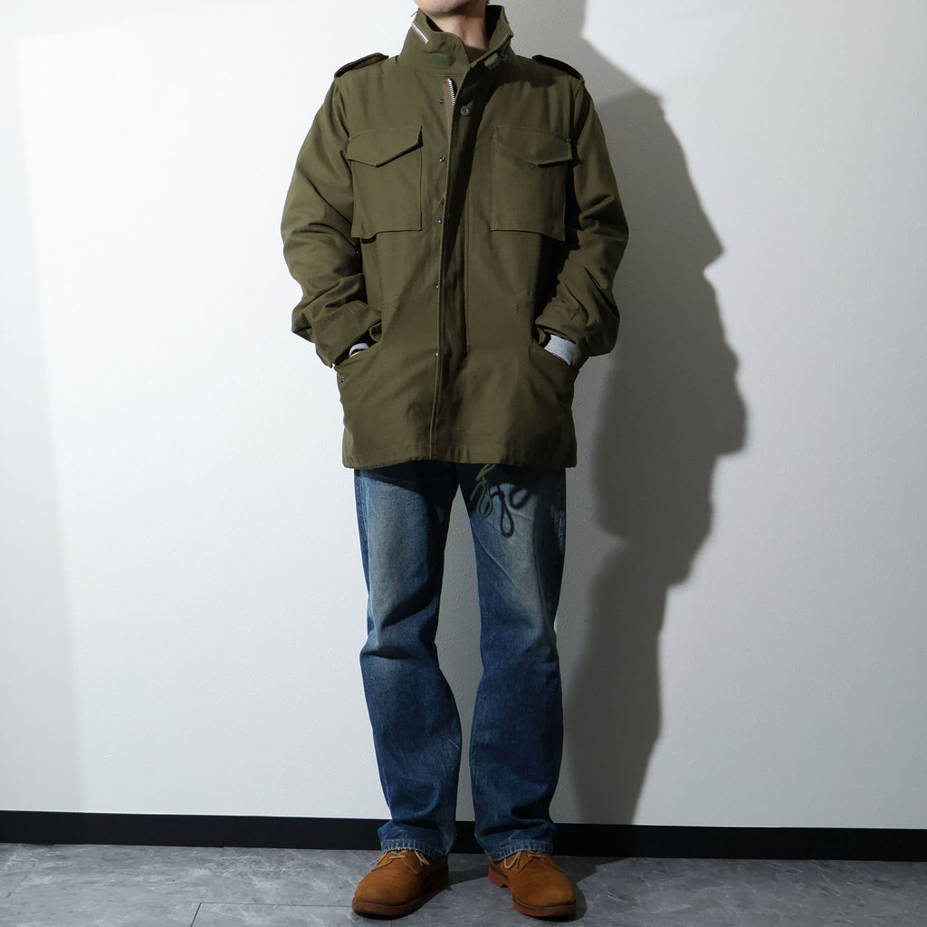 HOUSTON /  50815 M-65 JACKET with LINER OLIVE