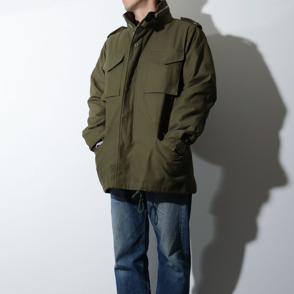 HOUSTON /  50815 M-65 JACKET with LINER OLIVE