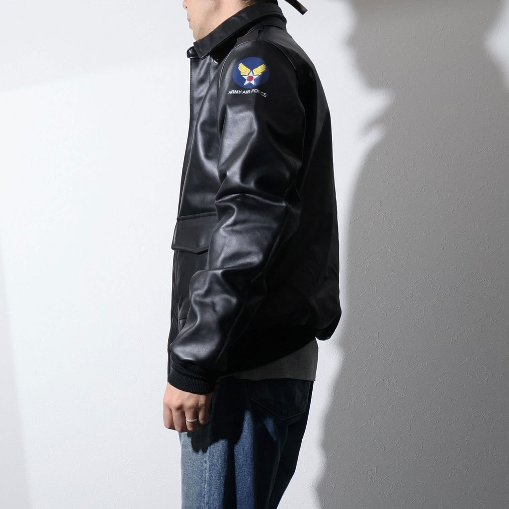 HOUSTON / 8173 A-2 LEATHER JACKET