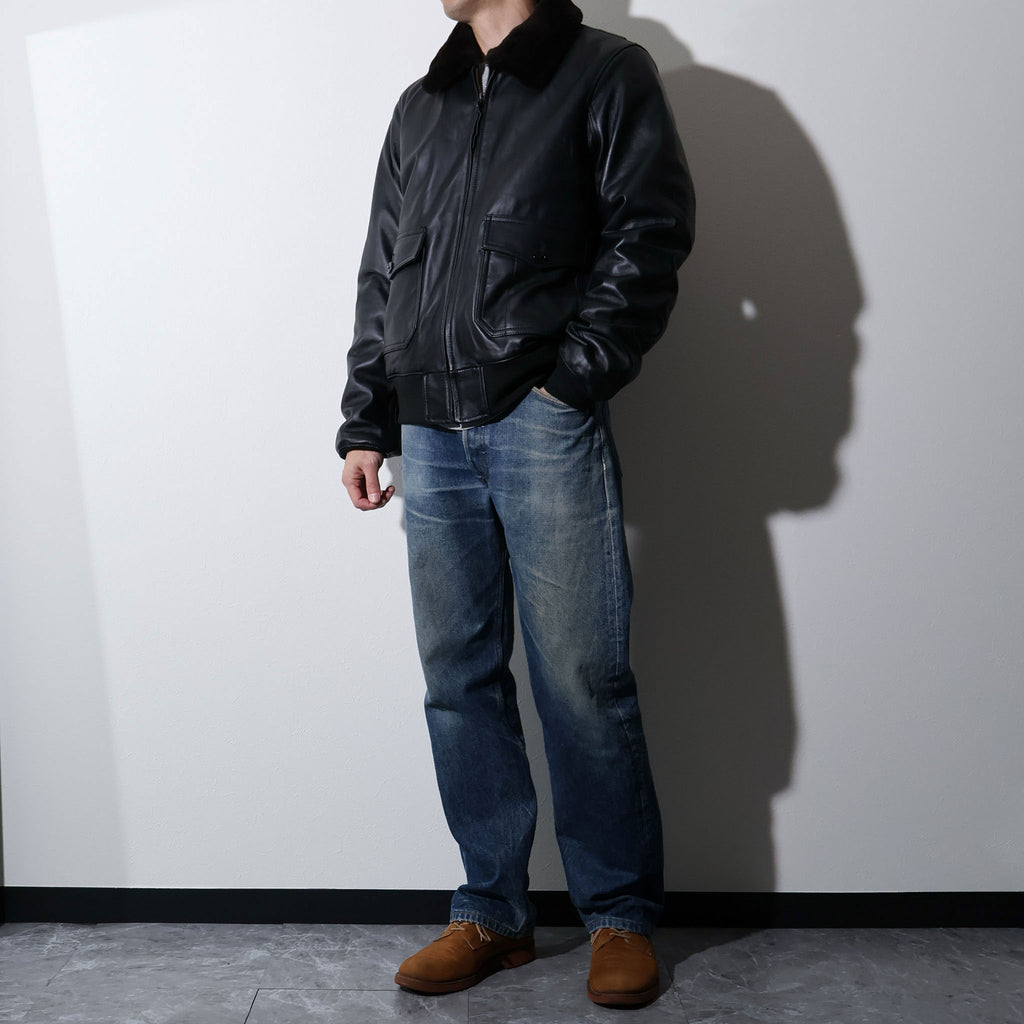 HOUSTON / 8172 G-1 LEATHER JACKET