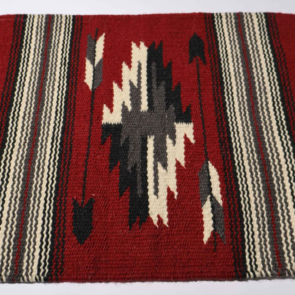 EL PASO SADDLEBLANKET / CHIMAYO STYLE MATS WINE