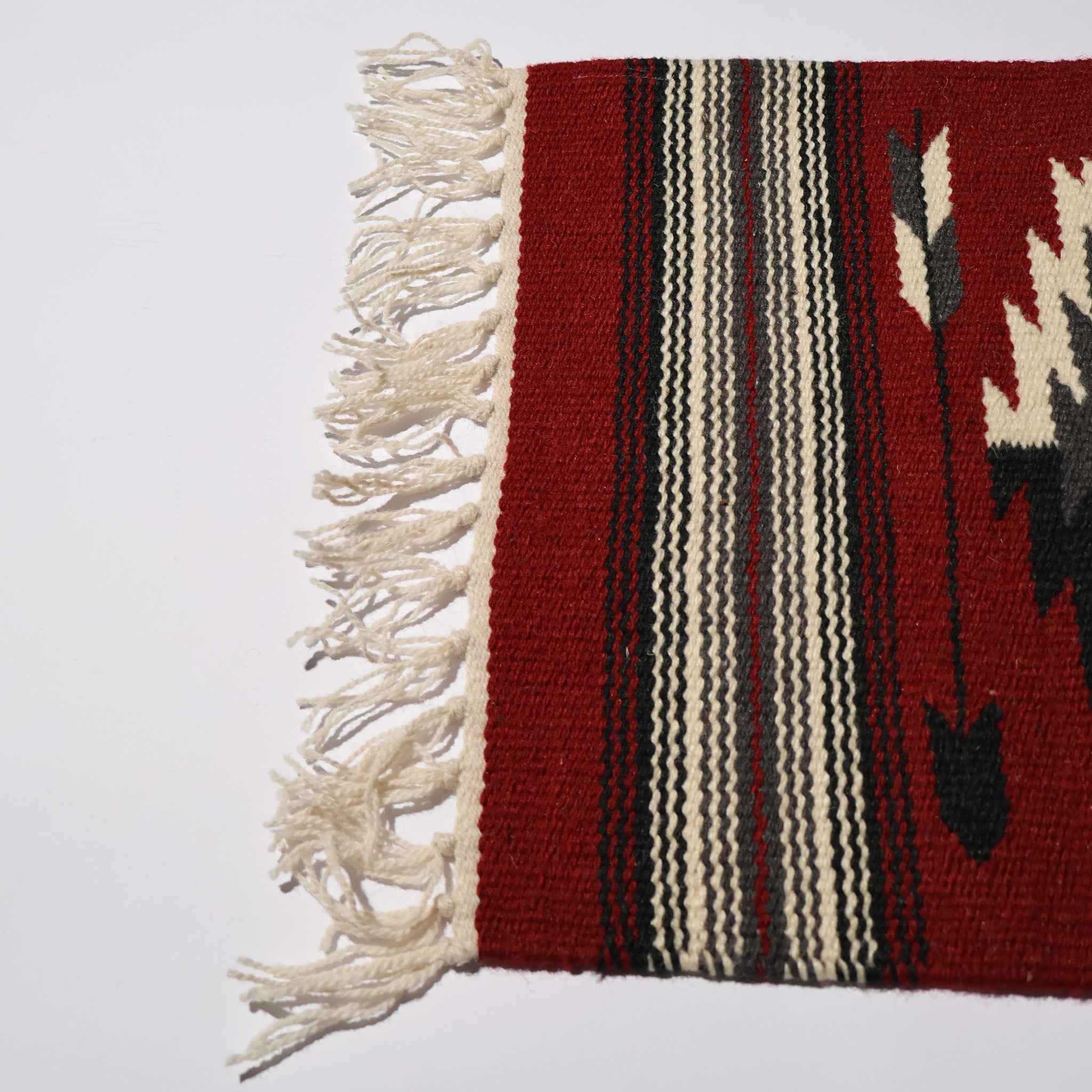 EL PASO SADDLEBLANKET / CHIMAYO STYLE MATS WINE