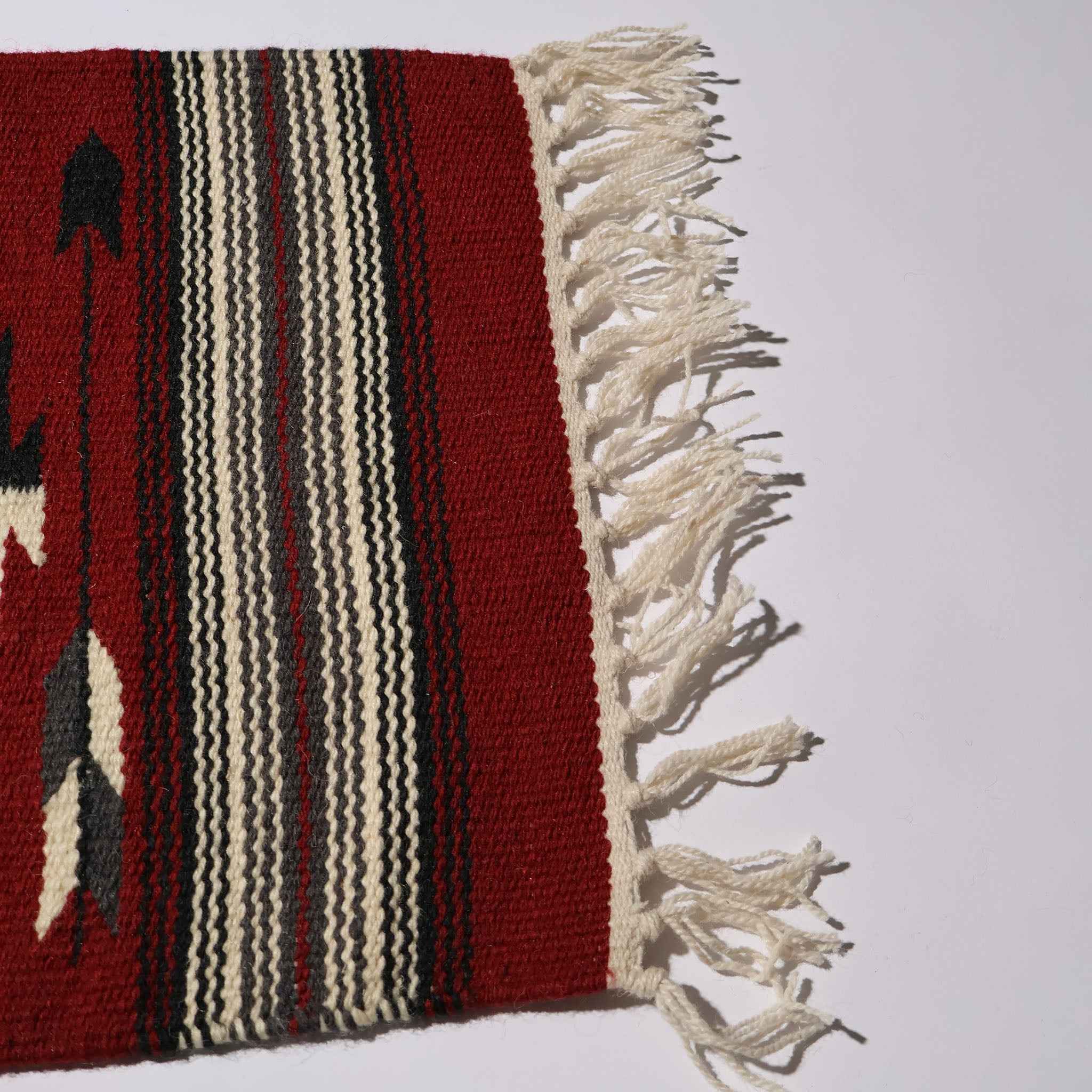 EL PASO SADDLEBLANKET / CHIMAYO STYLE MATS WINE