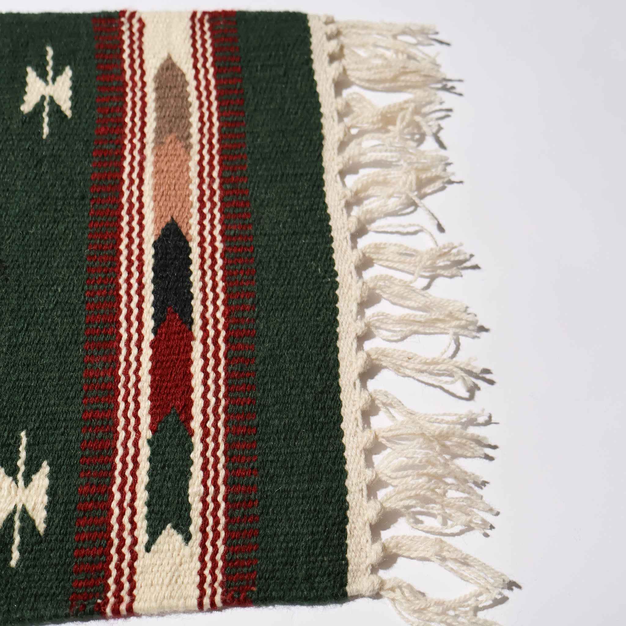 EL PASO SADDLEBLANKET / CHIMAYO STYLE MATS GREEN