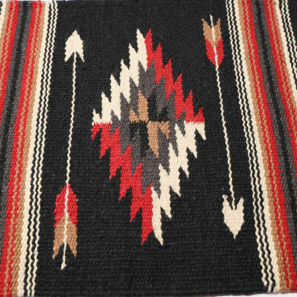 EL PASO SADDLEBLANKET / CHIMAYO STYLE MATS BLACK