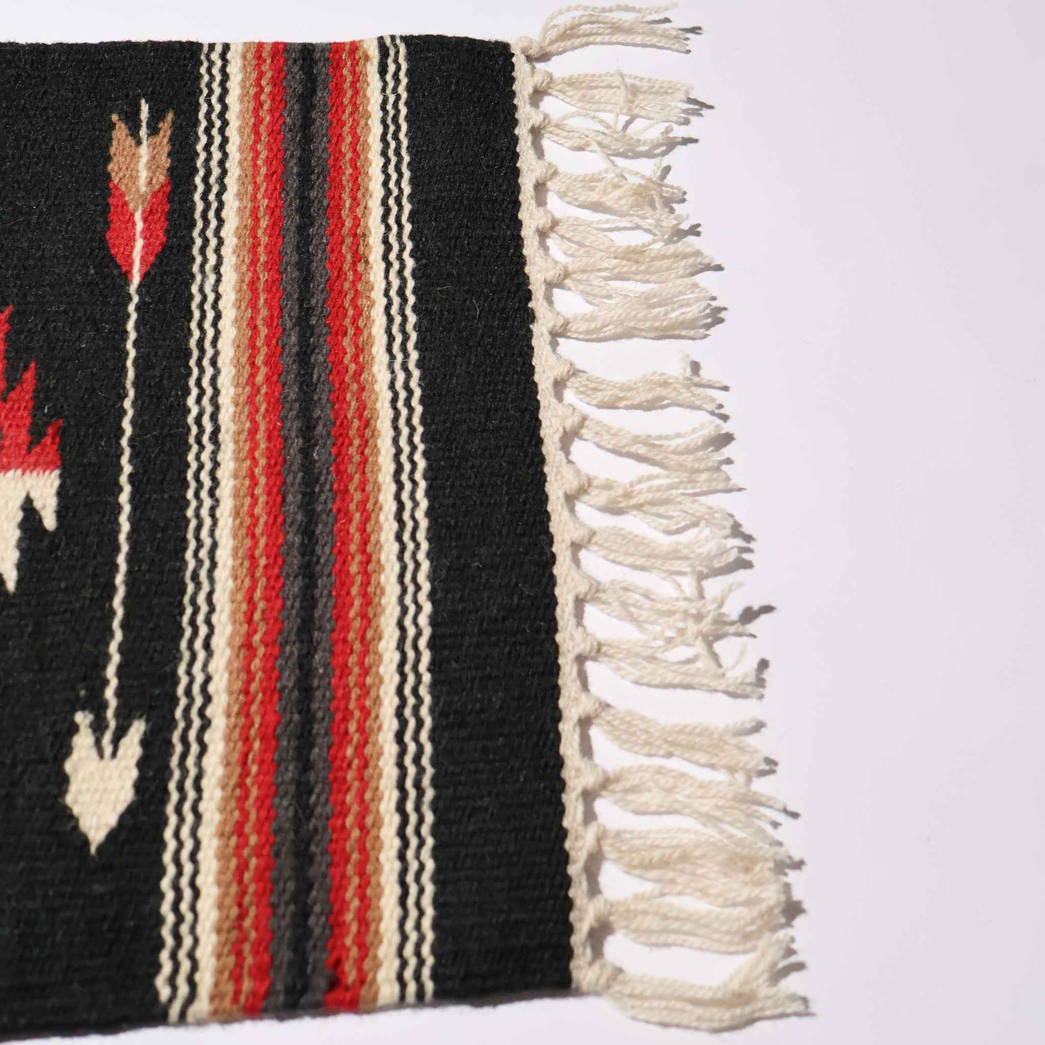 EL PASO SADDLEBLANKET / CHIMAYO STYLE MATS BLACK