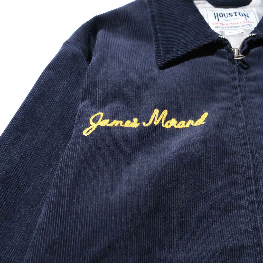 HOUSTON / 51448 CORDUROY EMBROIDERY JACKET (FFA) NAVY