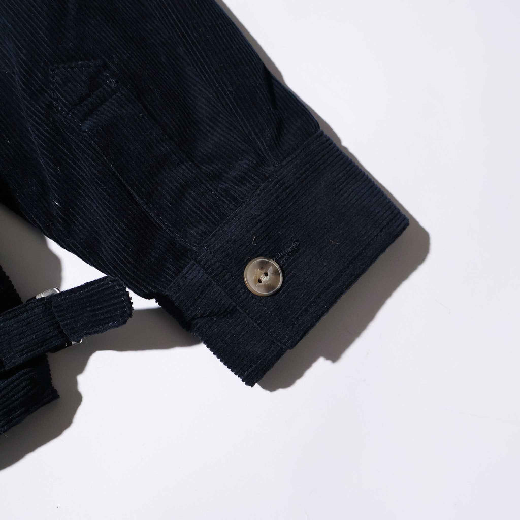 HOUSTON / 51448 CORDUROY EMBROIDERY JACKET (FFA) NAVY