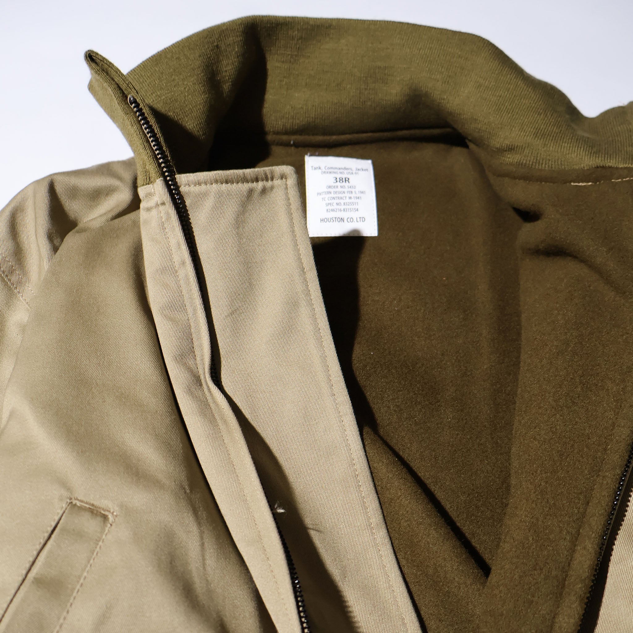 HOUSTON / 5B-1X TANKERS JACKET -3rd MODEL- MADE IN JAPAN