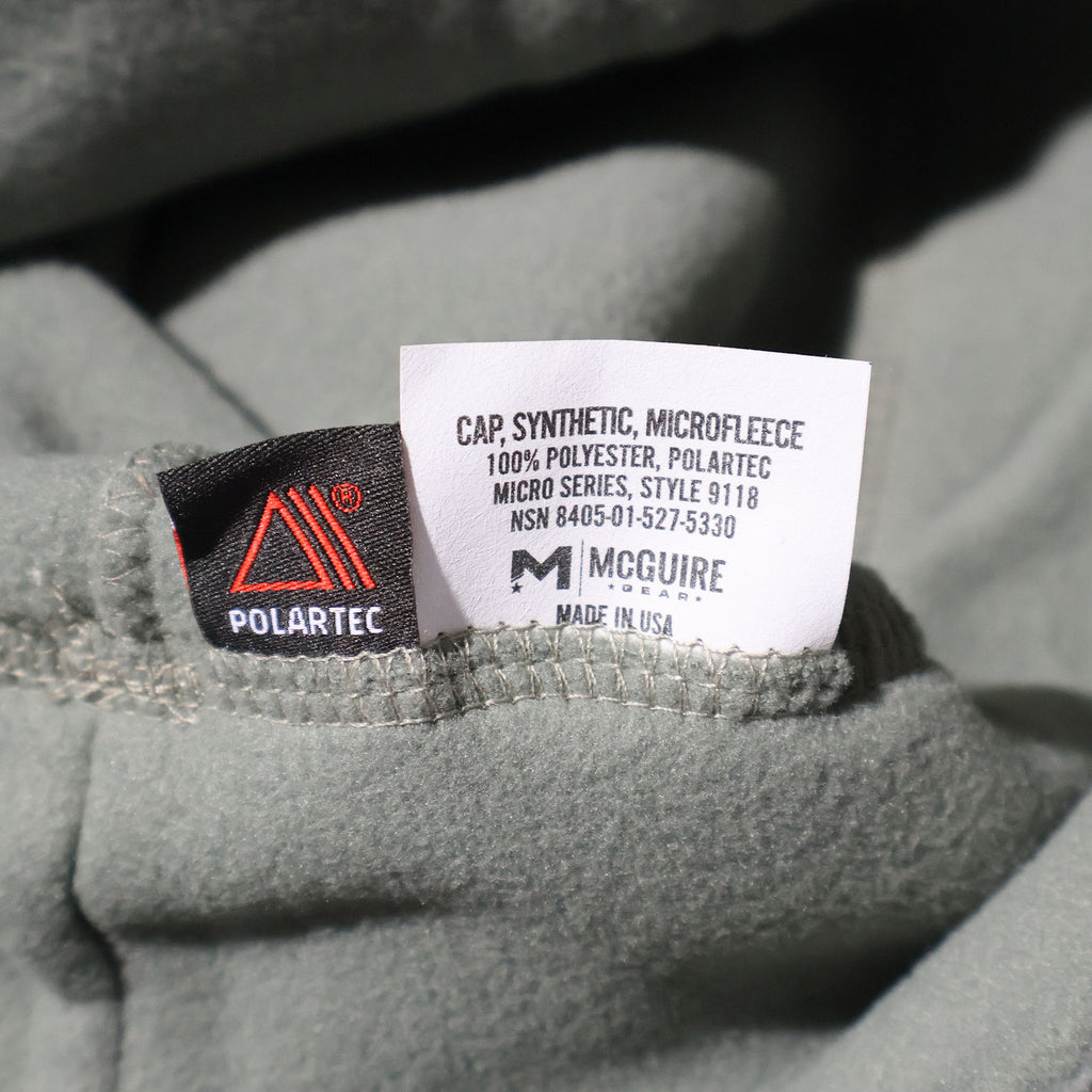 McGUIRE GEAR / POLARTEC FLEECE CAP DEAD STOCK