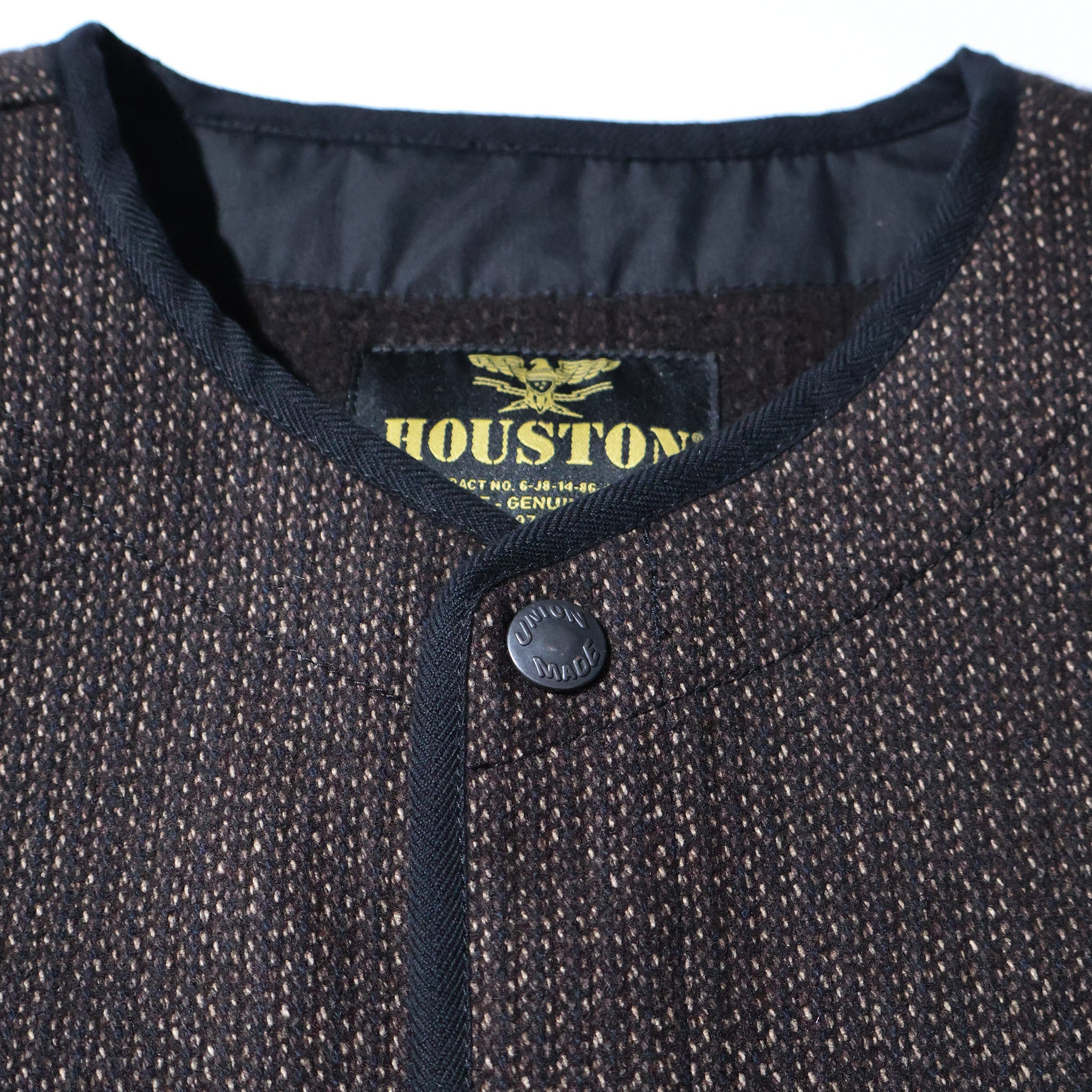 HOUSTON / 515645 BEACH CLOTH VEST MADE IN JAPAN - TRUTH
