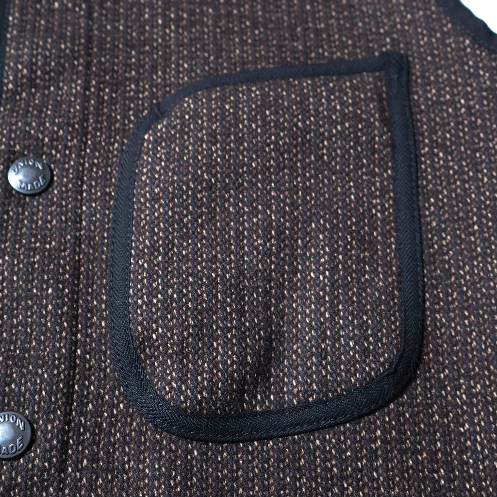 HOUSTON / 515645 BEACH CLOTH VEST MADE IN JAPAN - TRUTH