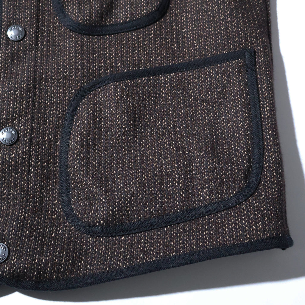 HOUSTON / 515645 BEACH CLOTH VEST MADE IN JAPAN - TRUTH