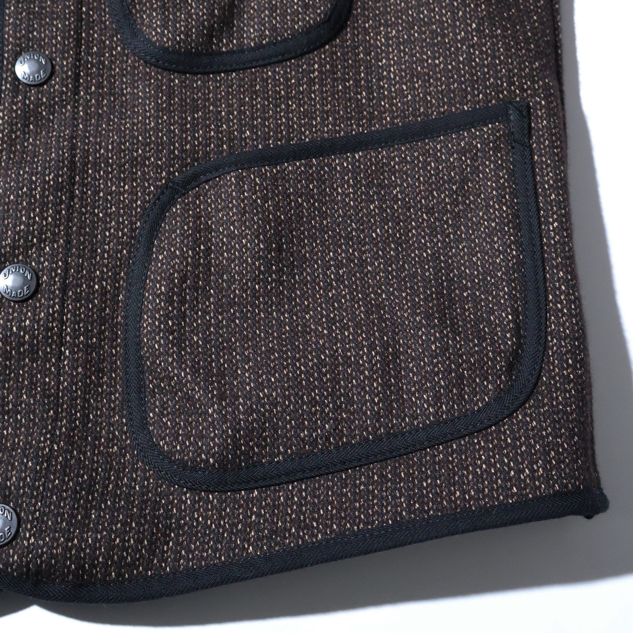HOUSTON / 515645 BEACH CLOTH VEST MADE IN JAPAN - TRUTH