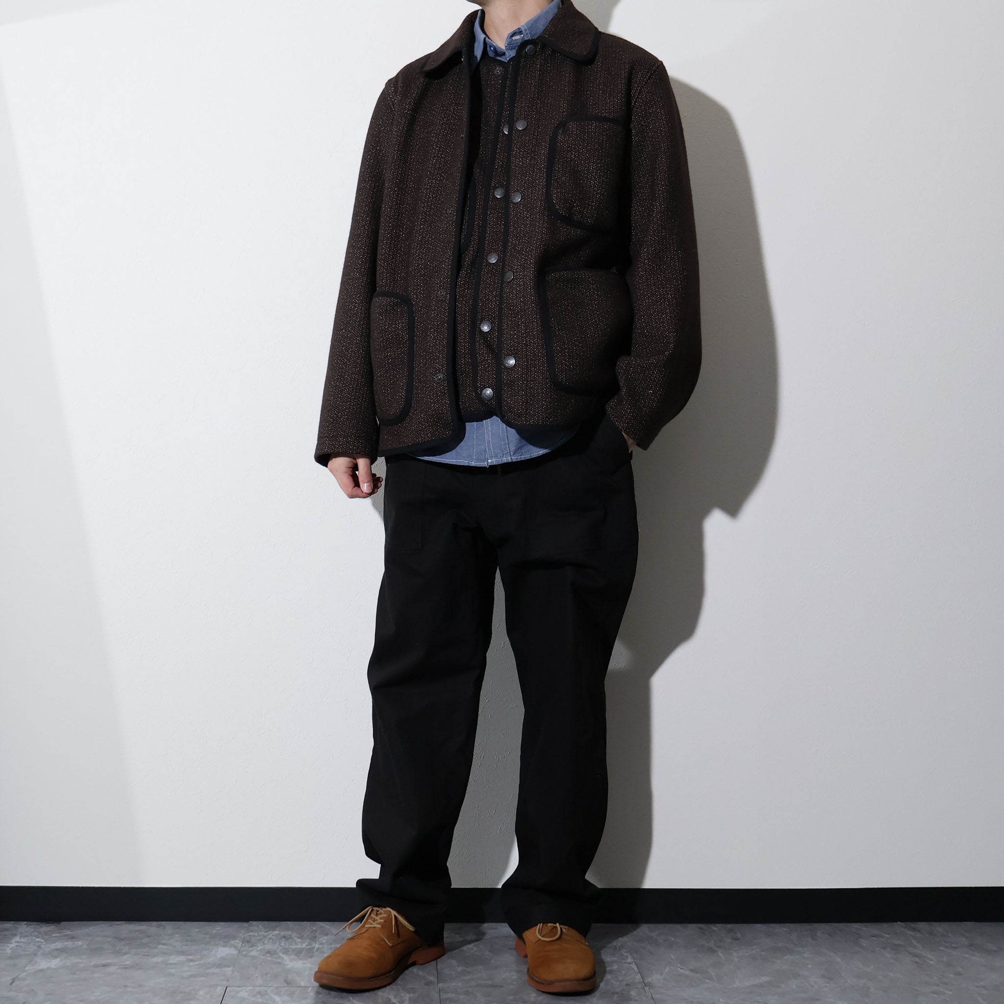 HOUSTON / 51565 BEACH CLOTH JACKET MADE IN JAPAN