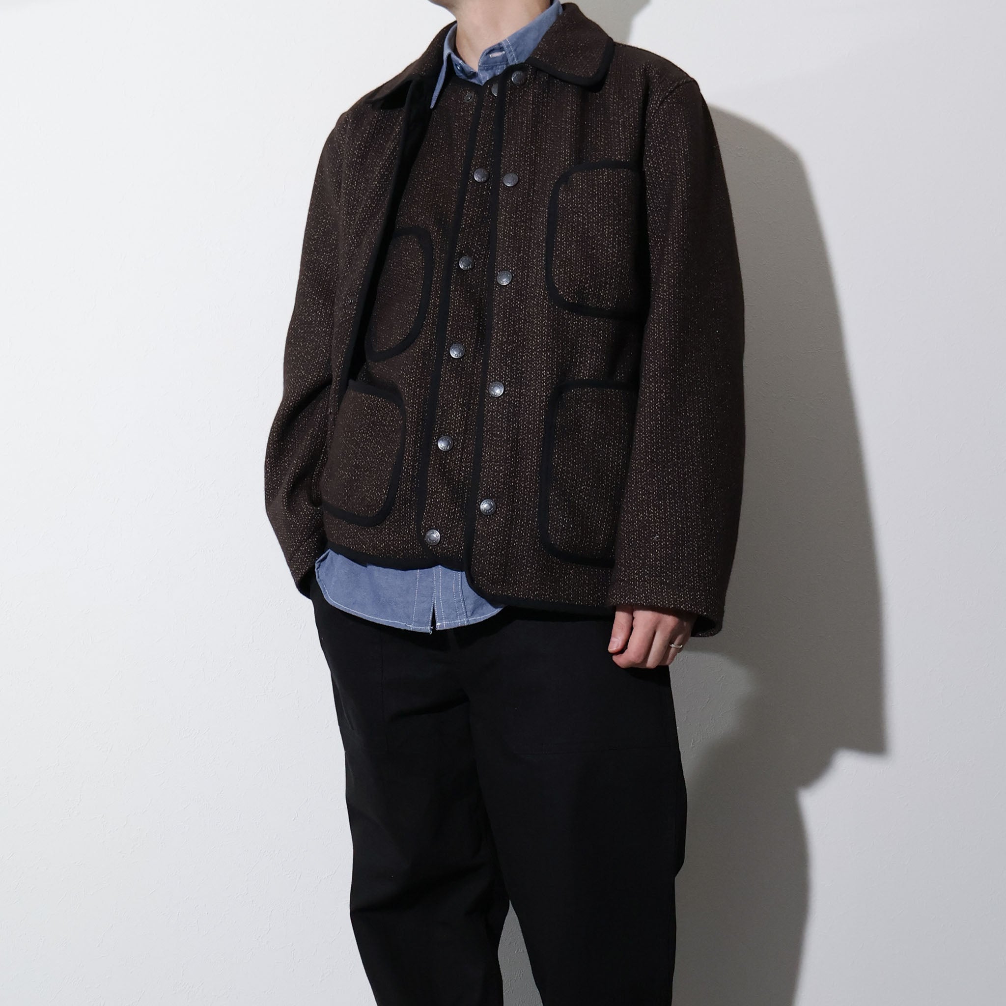 HOUSTON / 51565 BEACH CLOTH JACKET MADE IN JAPAN