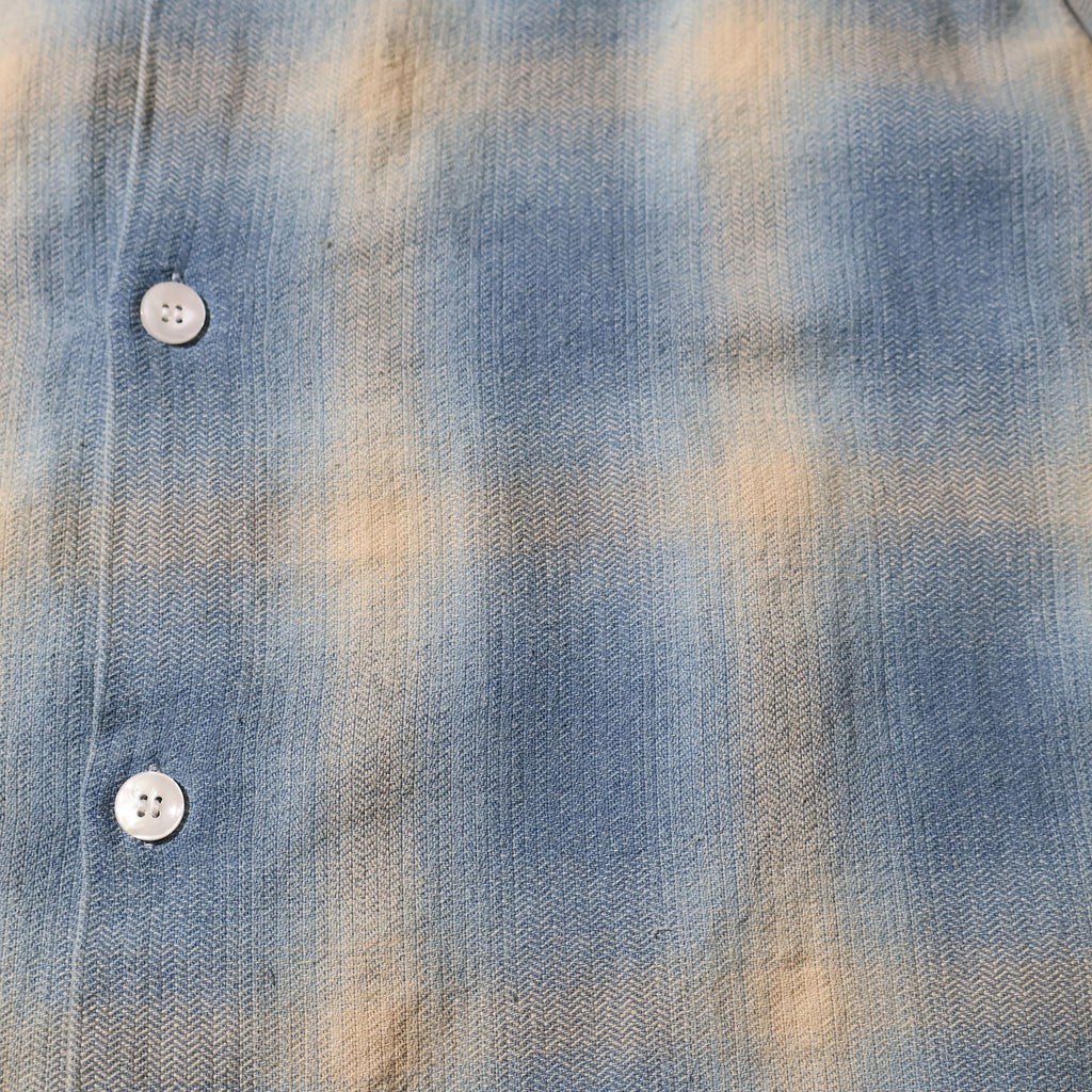 HOUSTON / 41272 INDIGO HB OMBRE CHECK L/S SHIRT - TRUTH