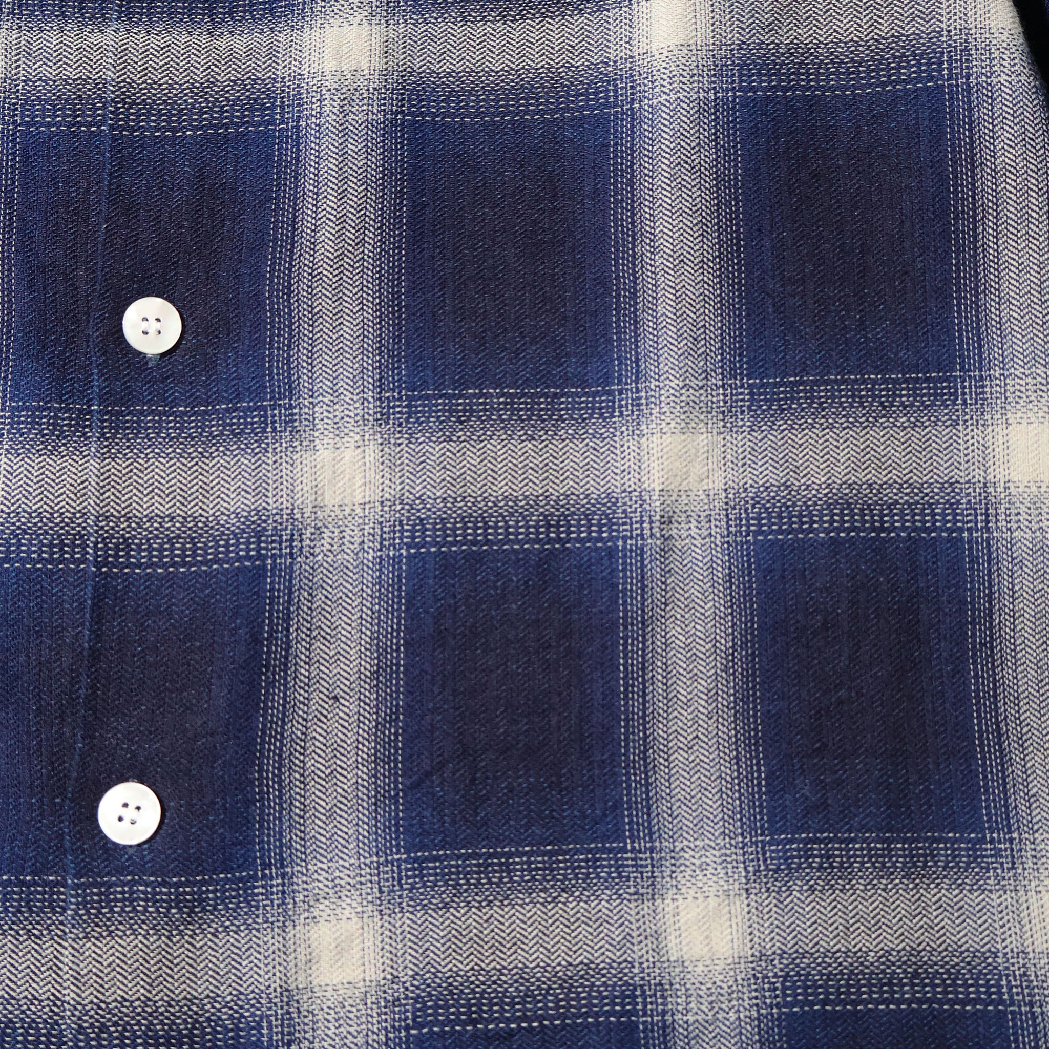 HOUSTON / 41272 INDIGO HB OMBRE CHECK L/S SHIRT