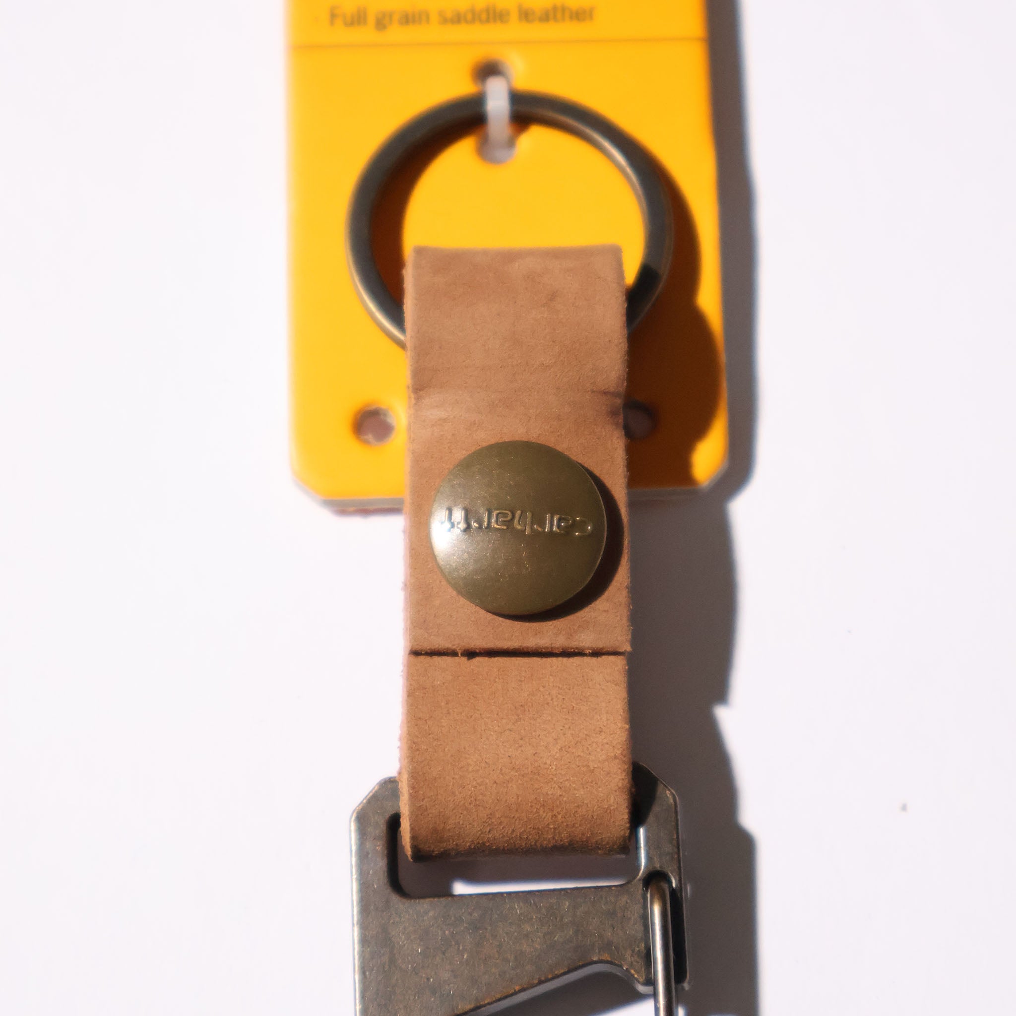 CARHARTT / SADDLE LEATHER KEY KEEPER