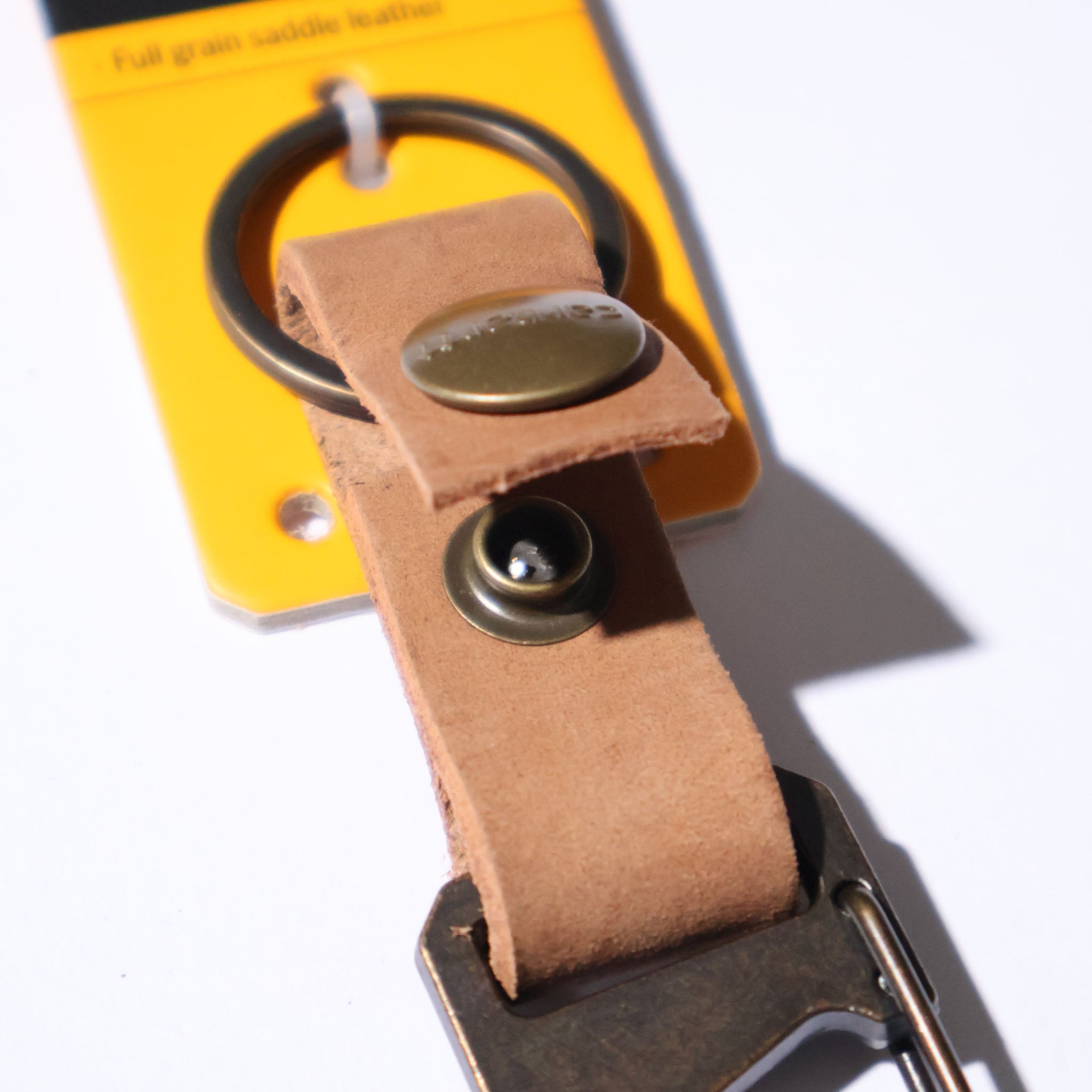 CARHARTT / SADDLE LEATHER KEY KEEPER