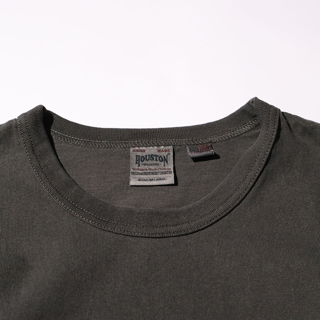 HOUSTON / 22392 PIGMENT U.S. COTTON PRINT TEE (REFLECTOR ARMY)
