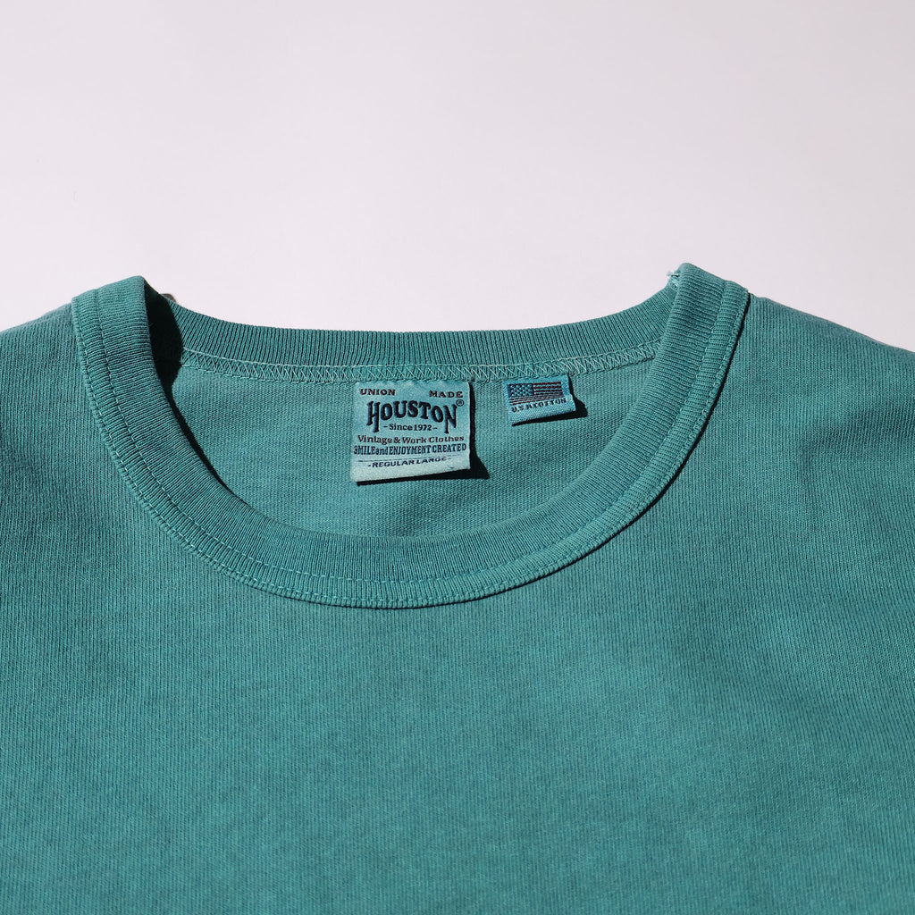 HOUSTON / 22392 PIGMENT U.S. COTTON PRINT TEE (REFLECTOR ARMY) - TRUTH