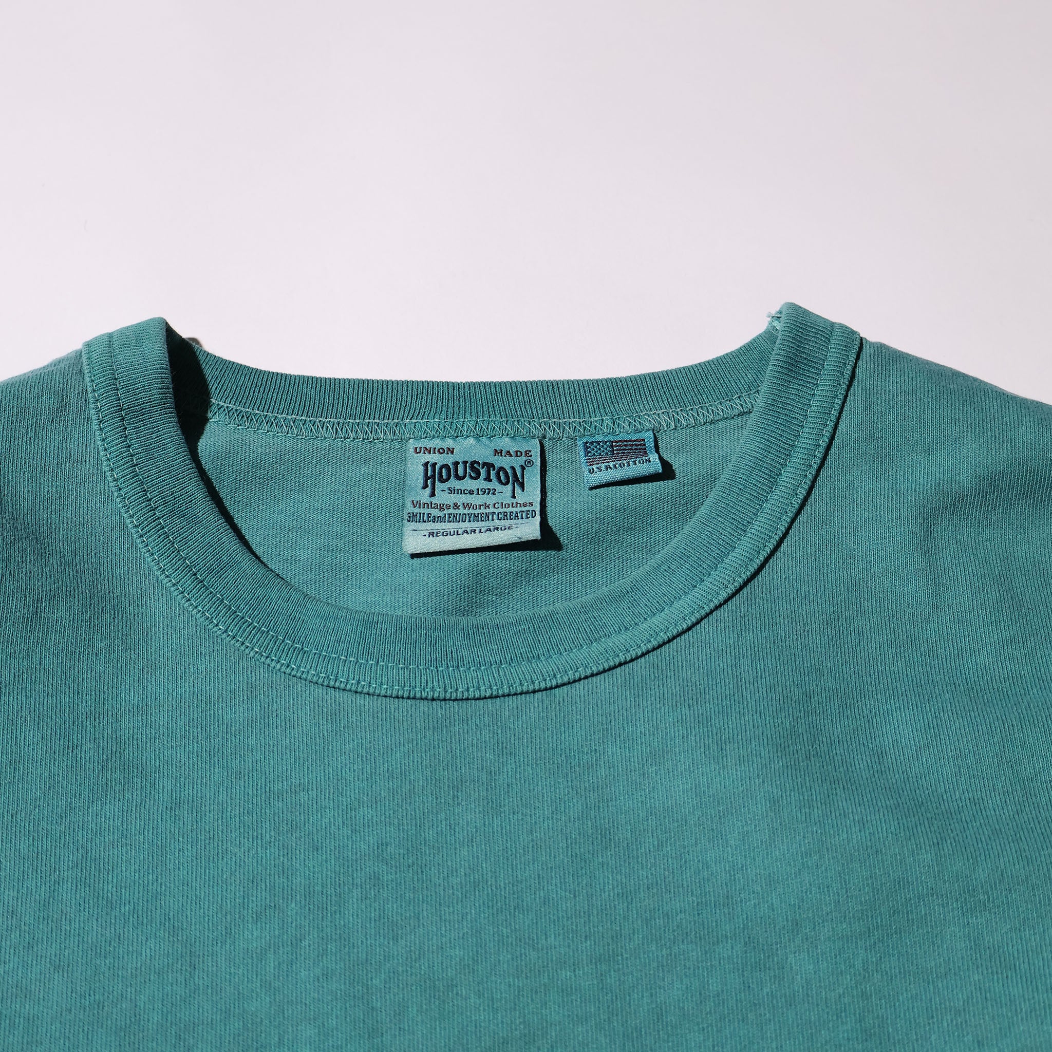 HOUSTON / 22392 PIGMENT U.S. COTTON PRINT TEE (REFLECTOR ARMY) - TRUTH