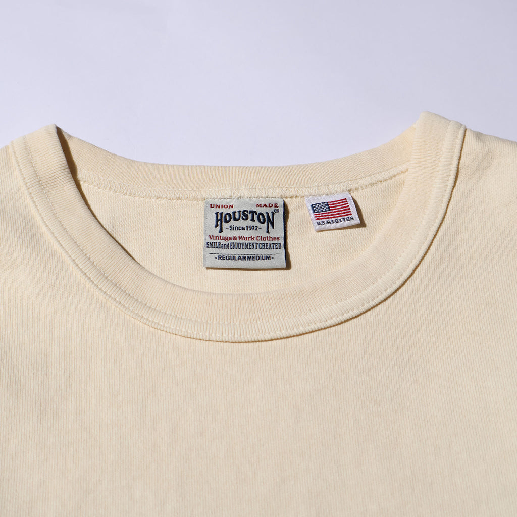 HOUSTON / 22392 PIGMENT U.S. COTTON PRINT TEE (REFLECTOR ARMY) - TRUTH