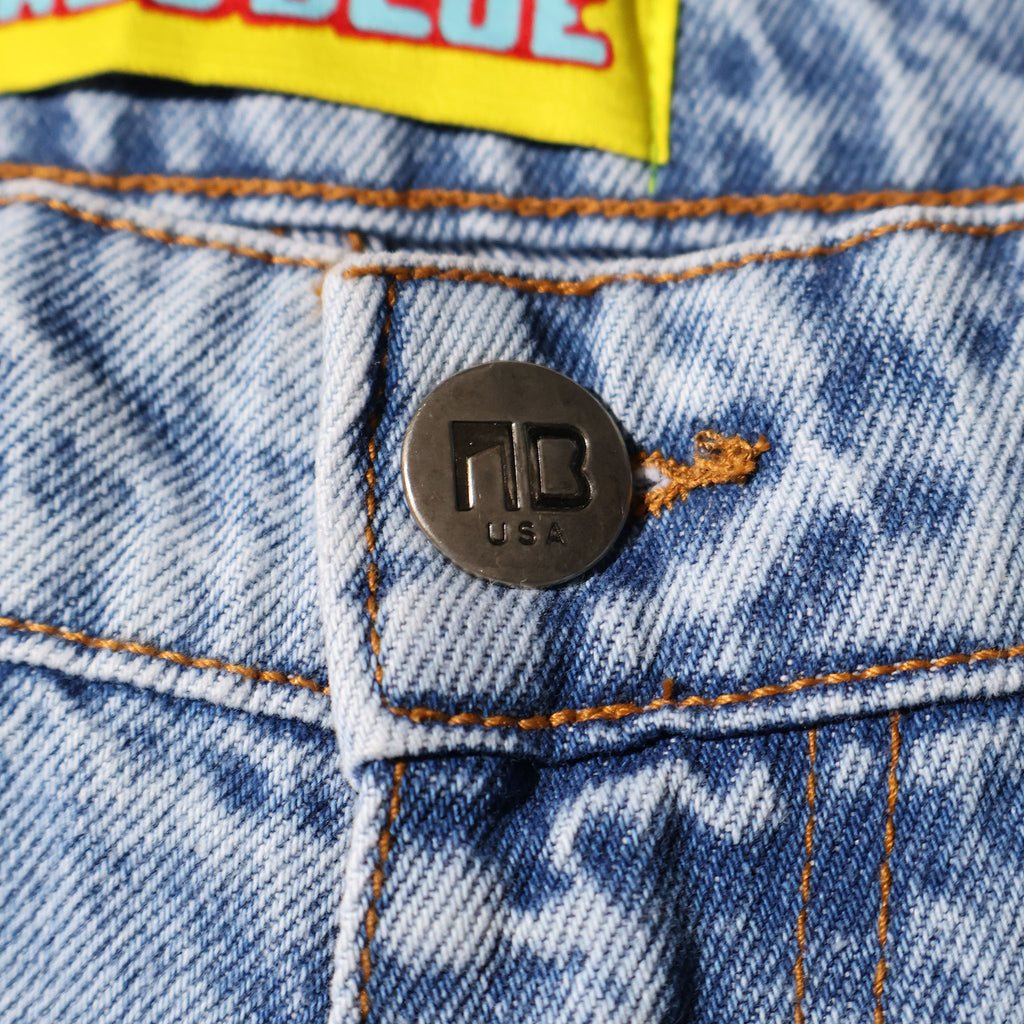 NEO BLUE / PASTEL BLUE BAGGY JEANS - TRUTH
