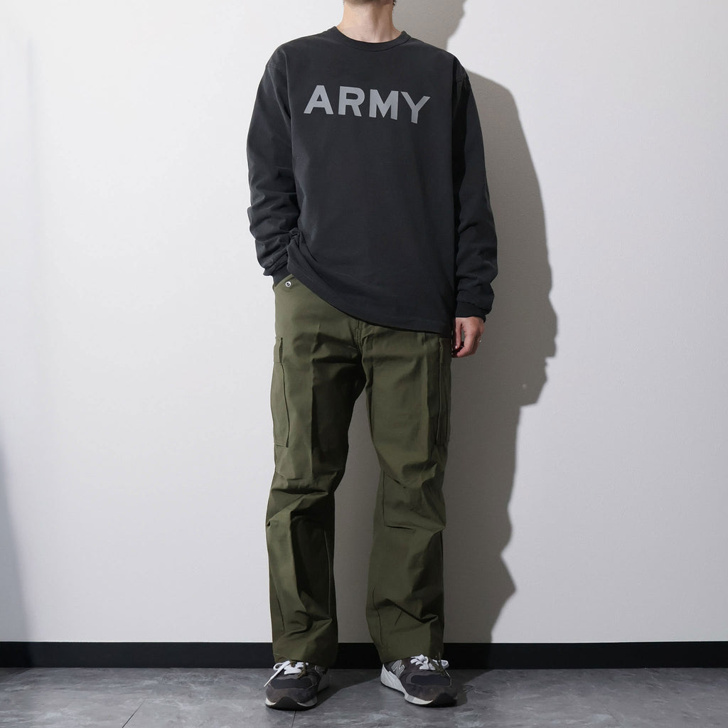 HOUSTON / 22392 PIGMENT U.S. COTTON PRINT TEE (REFLECTOR ARMY) - TRUTH