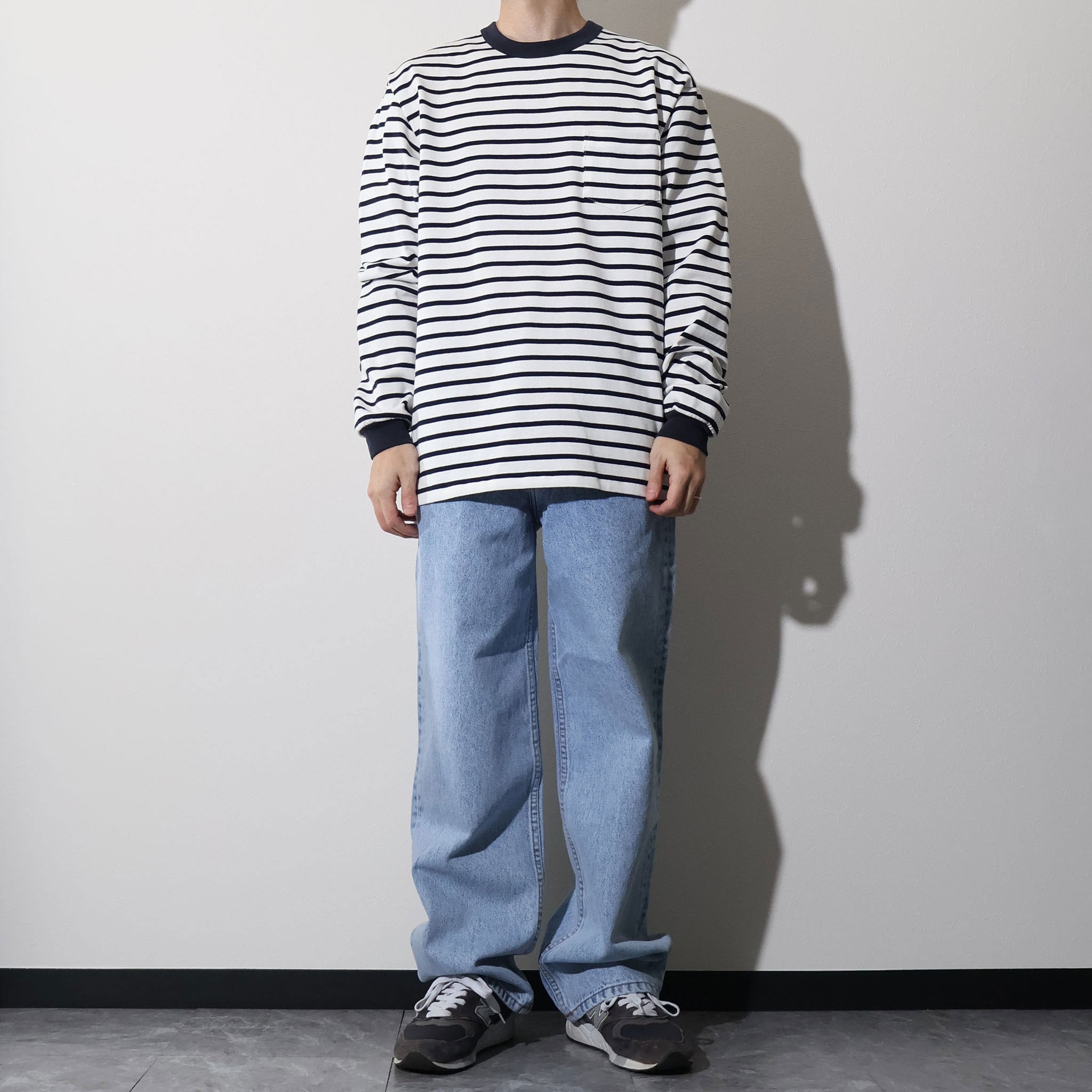 HOUSTON / 22379 BORDER L/S TEE - TRUTH