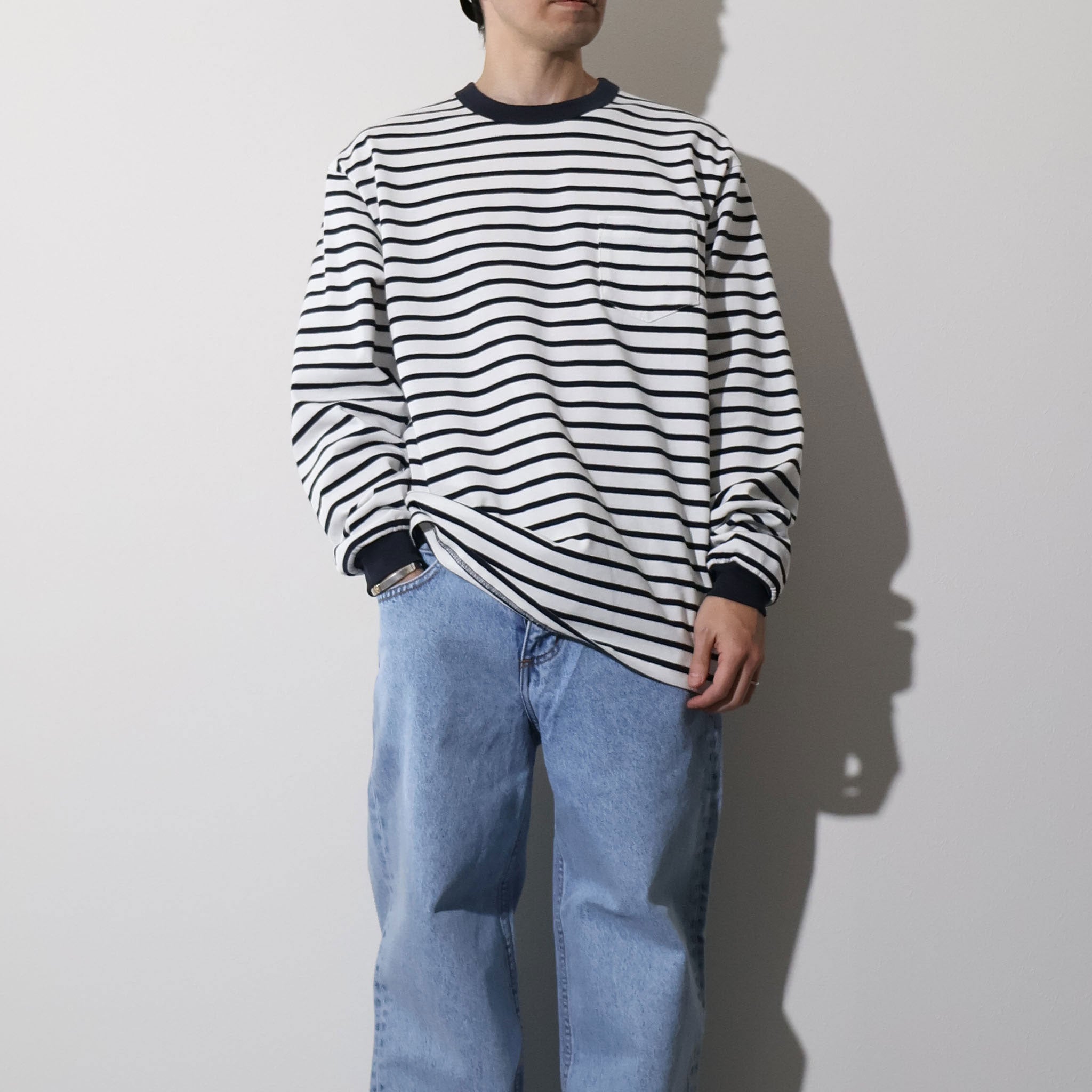 HOUSTON / 22379 BORDER L/S TEE