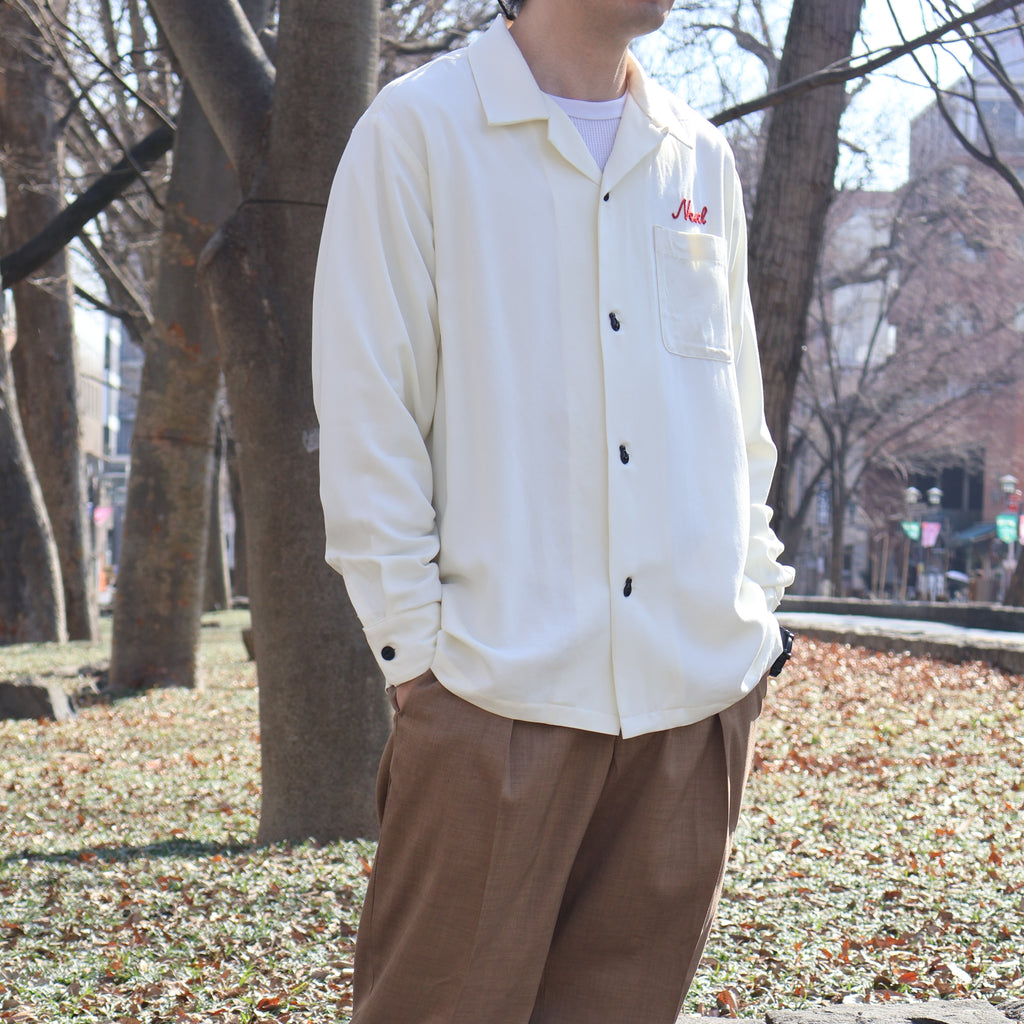 HOUSTON / 41299 BOWLING L/S SHIRT (NEW JERSEY) - TRUTH