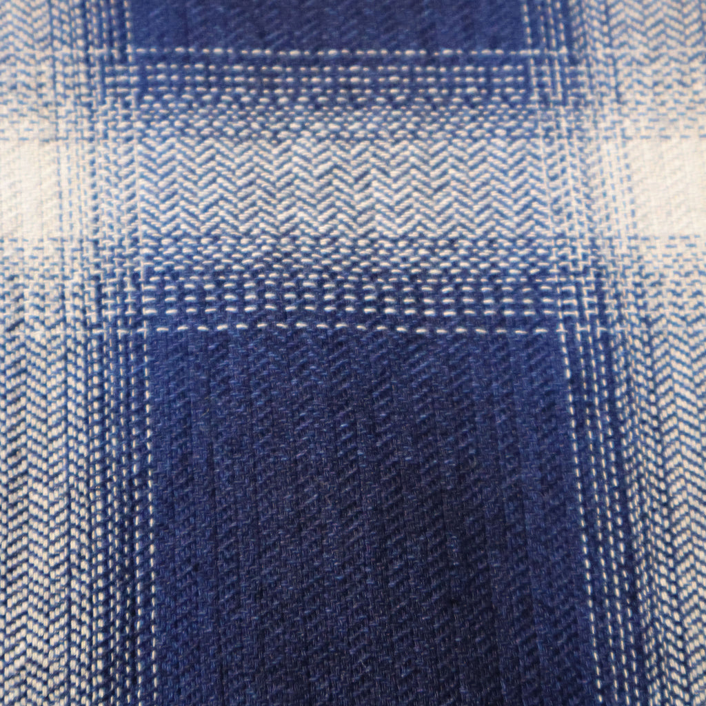 HOUSTON / 41273 INDIGO HB OMBRE CHECK S/S SHIRT