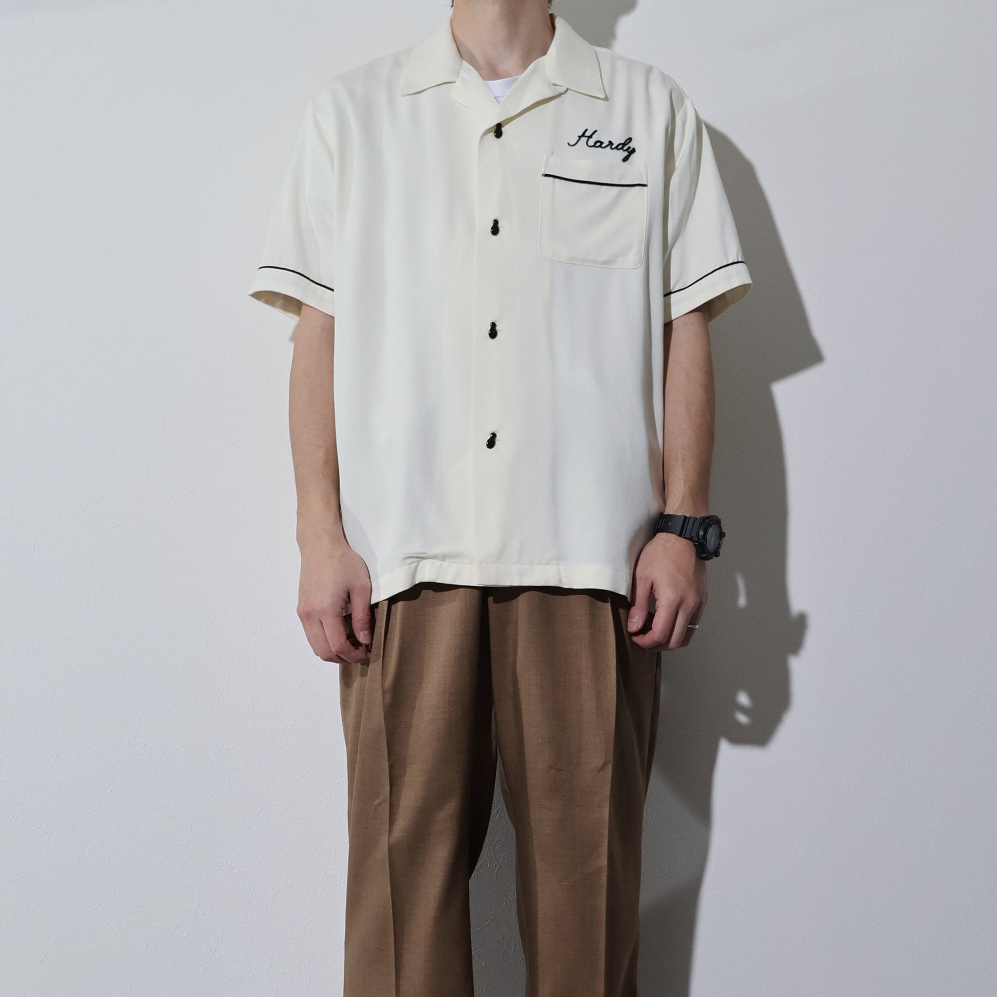 HOUSTON / 41304 BOWLING S/S SHIRT (CAR) - TRUTH