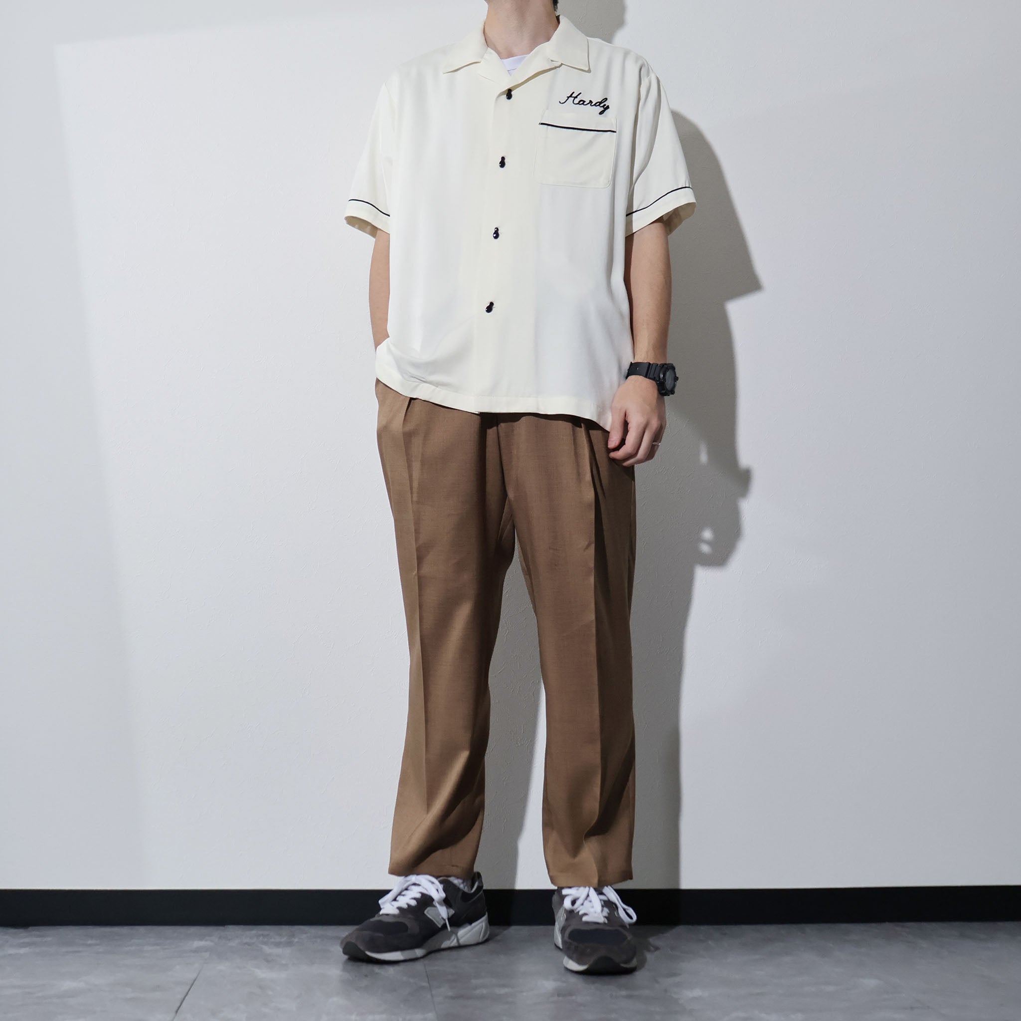 HOUSTON / 41304 BOWLING S/S SHIRT (CAR) - TRUTH