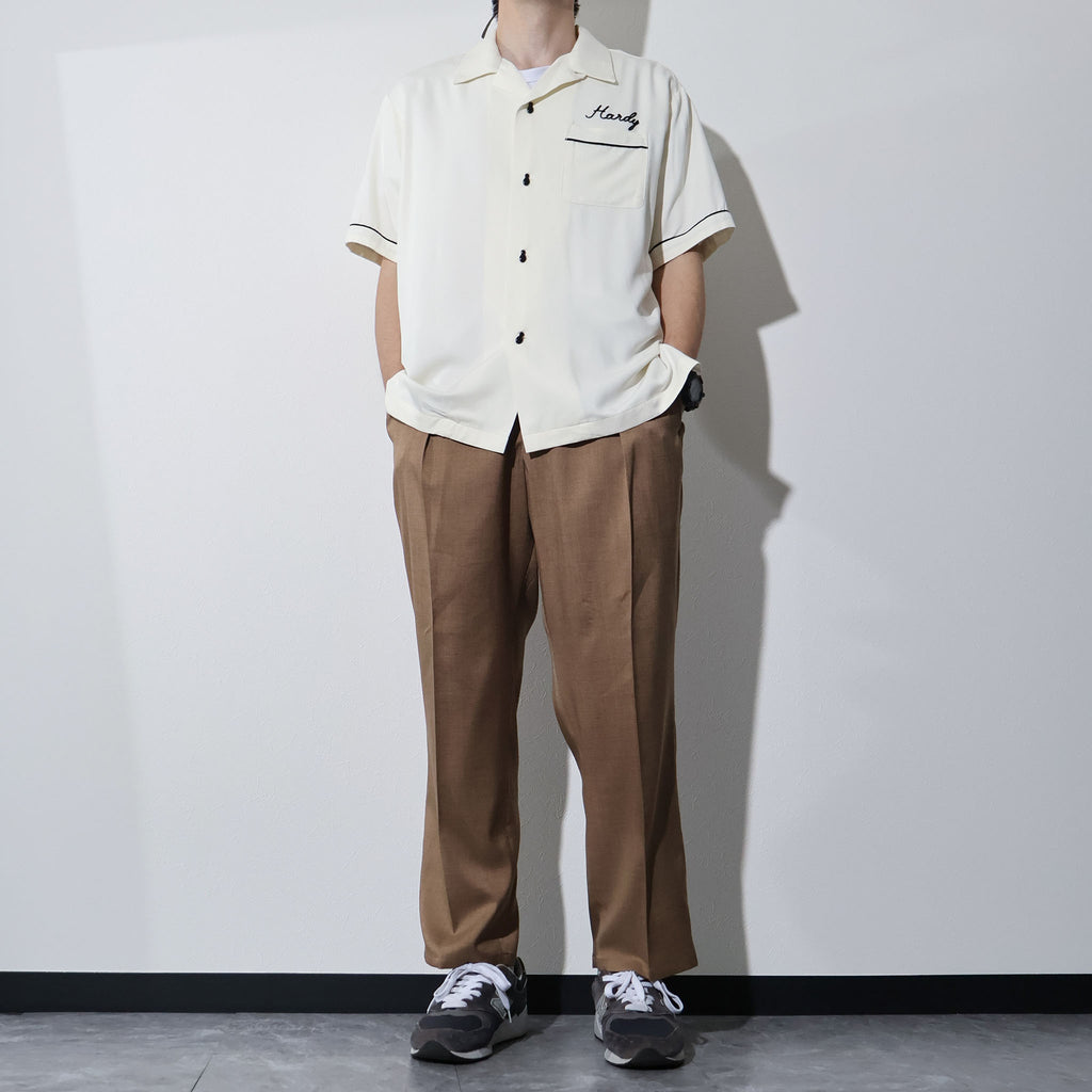 HOUSTON / 41304 BOWLING S/S SHIRT (CAR) - TRUTH