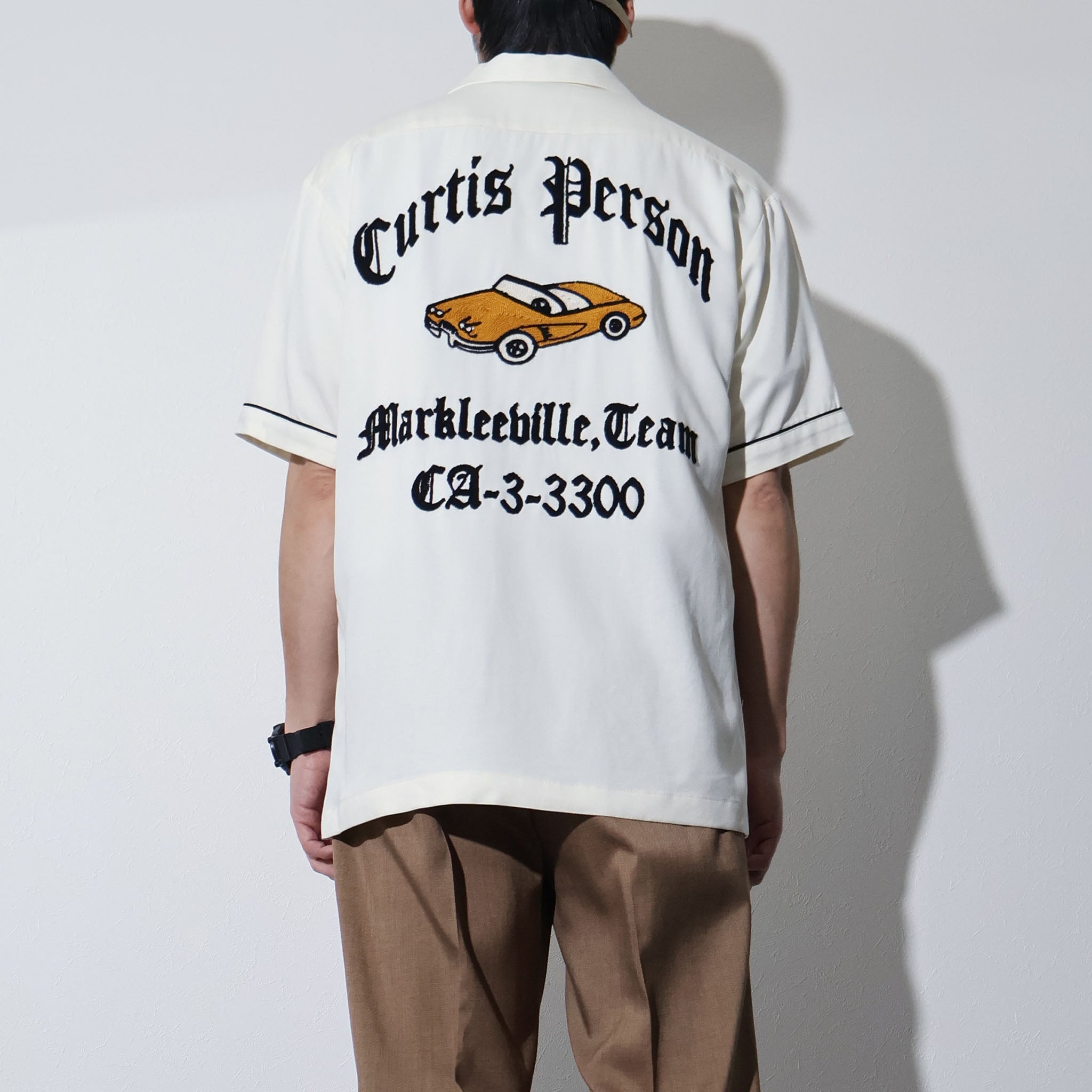 HOUSTON / 41304 BOWLING S/S SHIRT (CAR) - TRUTH