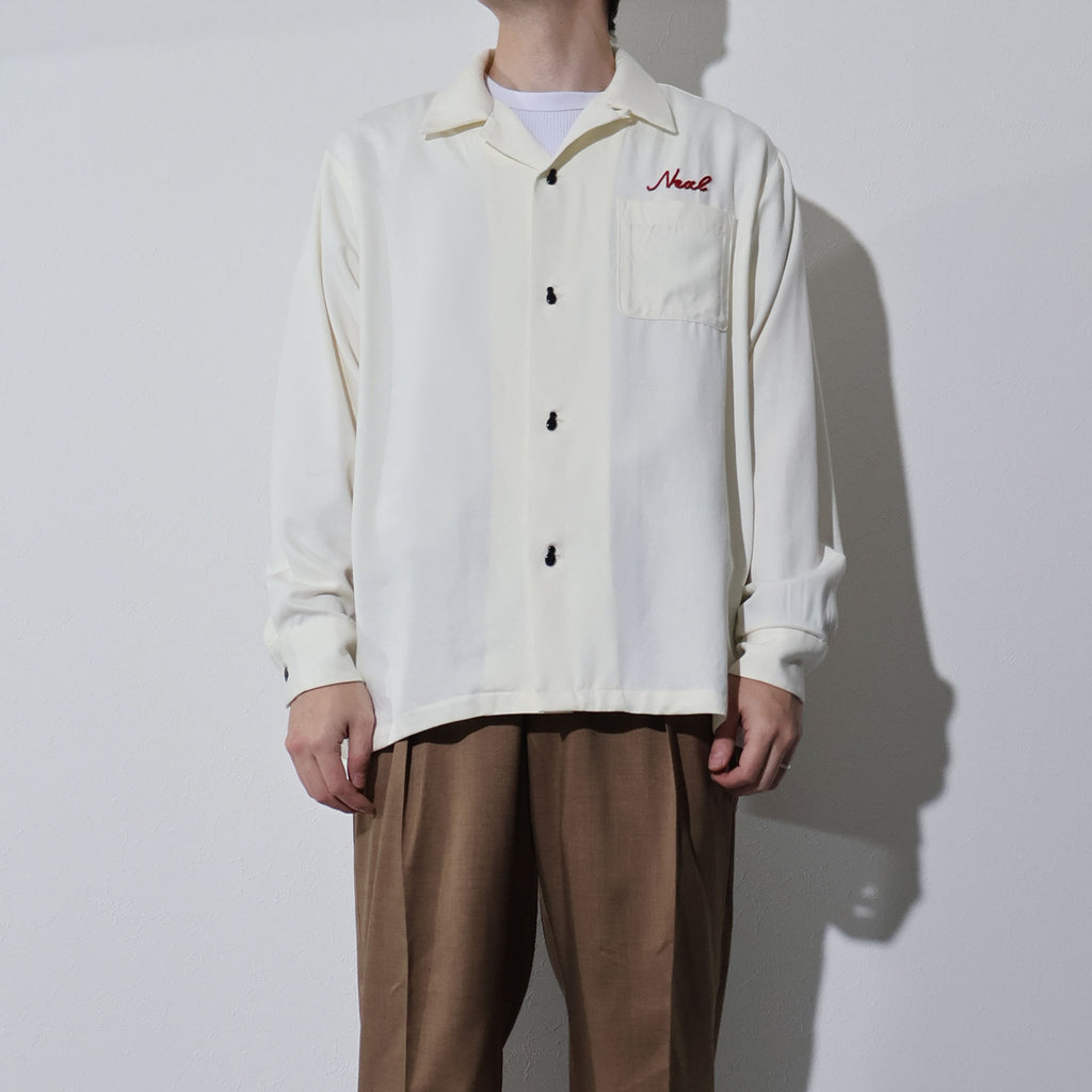 HOUSTON / 41299 BOWLING L/S SHIRT (NEW JERSEY) - TRUTH