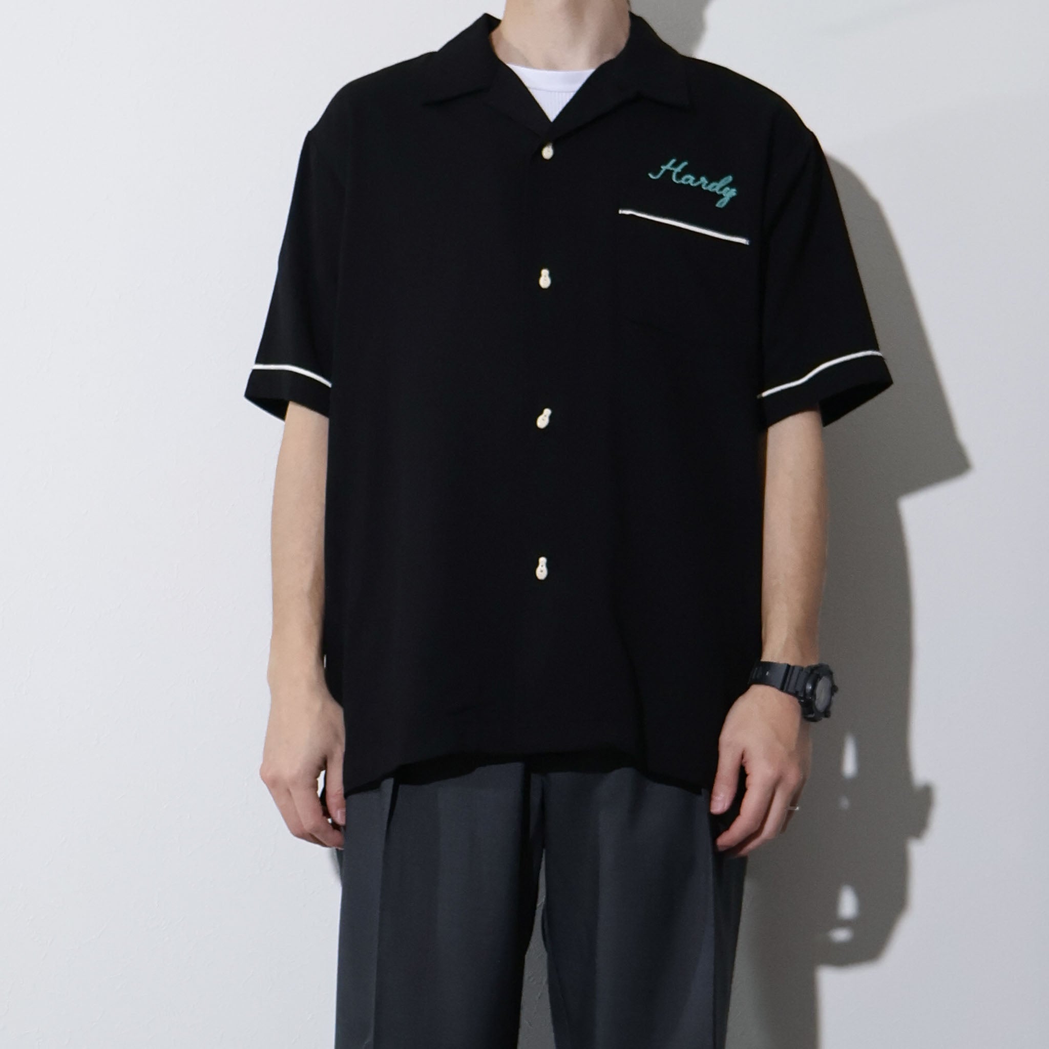 HOUSTON / 41304 BOWLING S/S SHIRT (CAR) - TRUTH