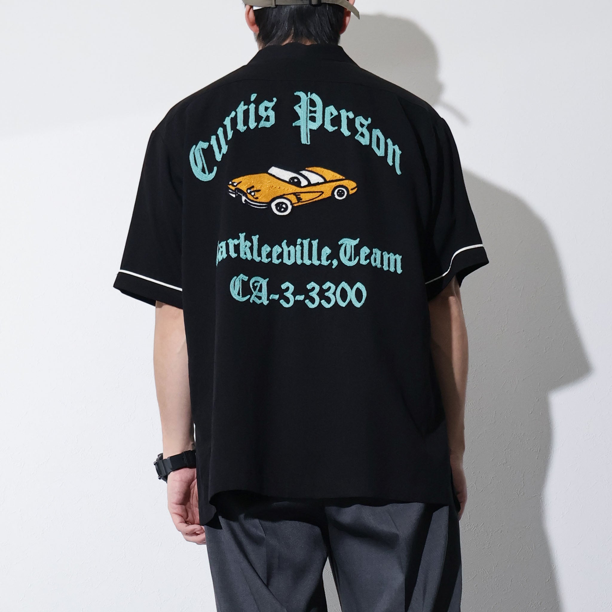 HOUSTON / 41304 BOWLING S/S SHIRT (CAR) - TRUTH